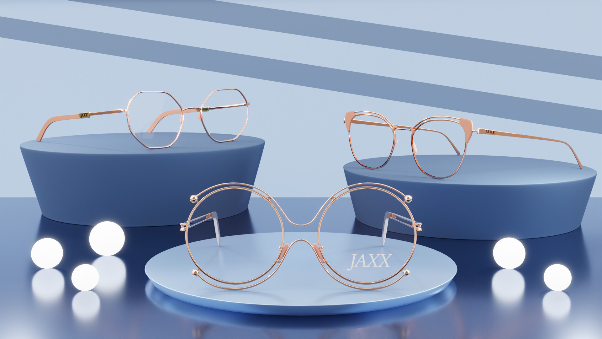 ArtStation - Women's glasses