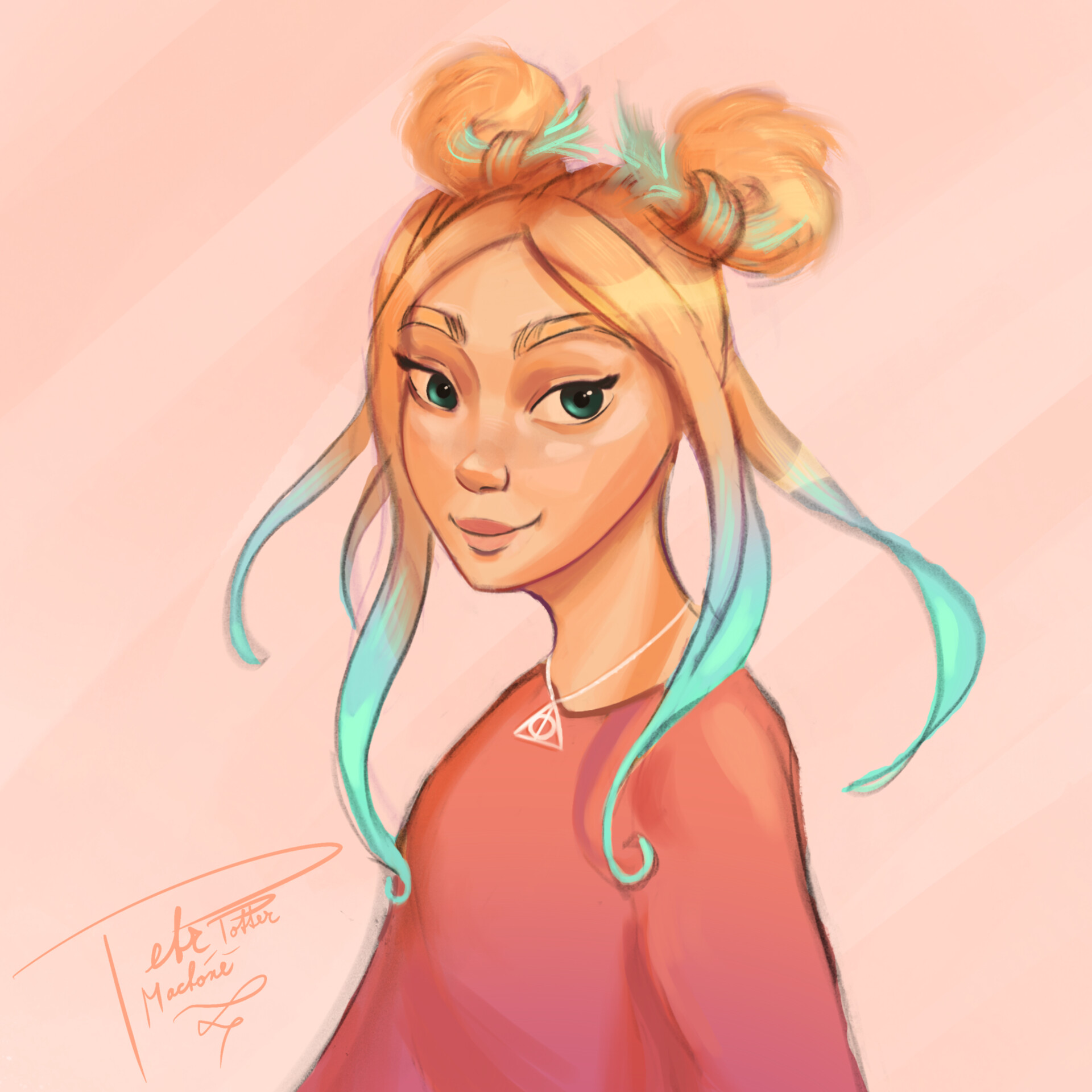 ArtStation - Girl stylized study