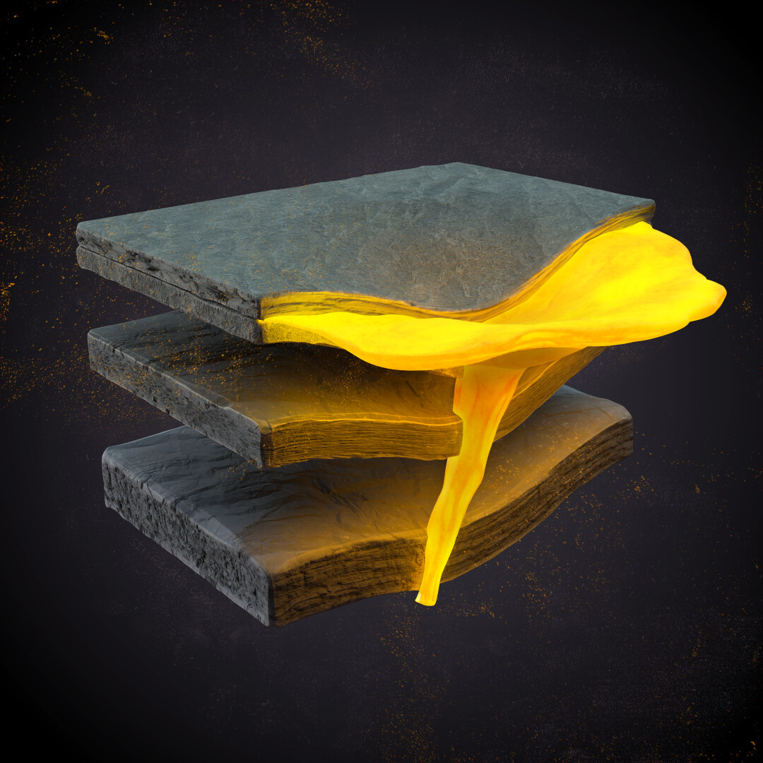 Lina Jakaitė Geology artwork. Lapolith