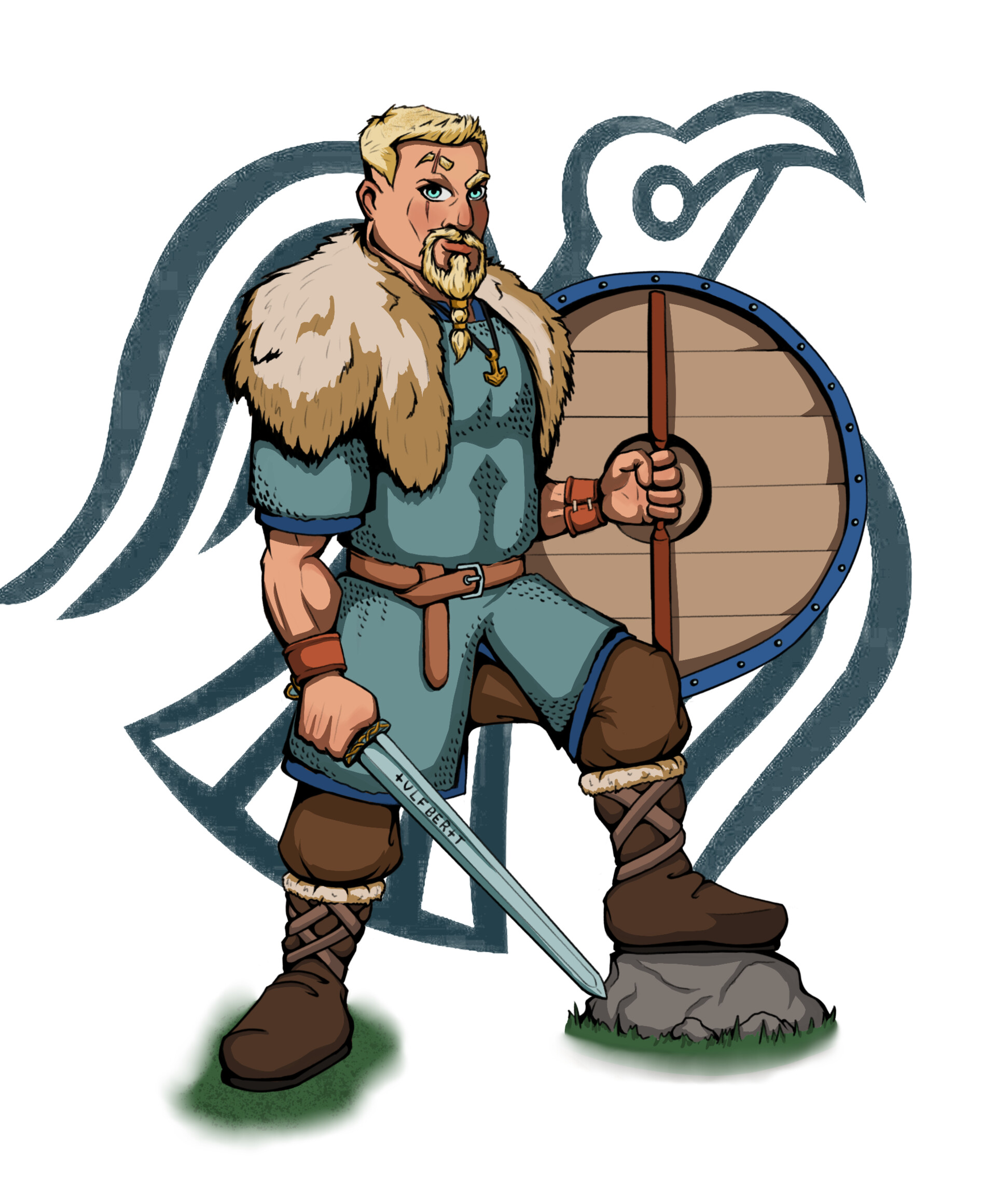 Viking Bjorn Ironside w/Axe