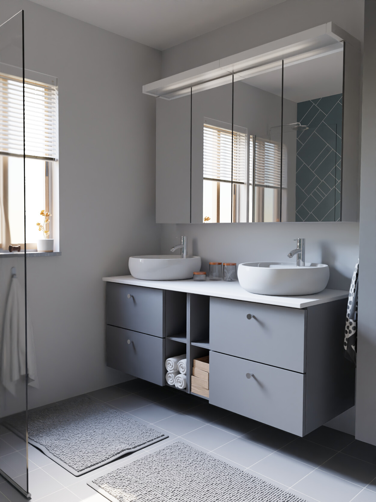 ArtStation - 3D visualisation of a bathroom from a reference photo