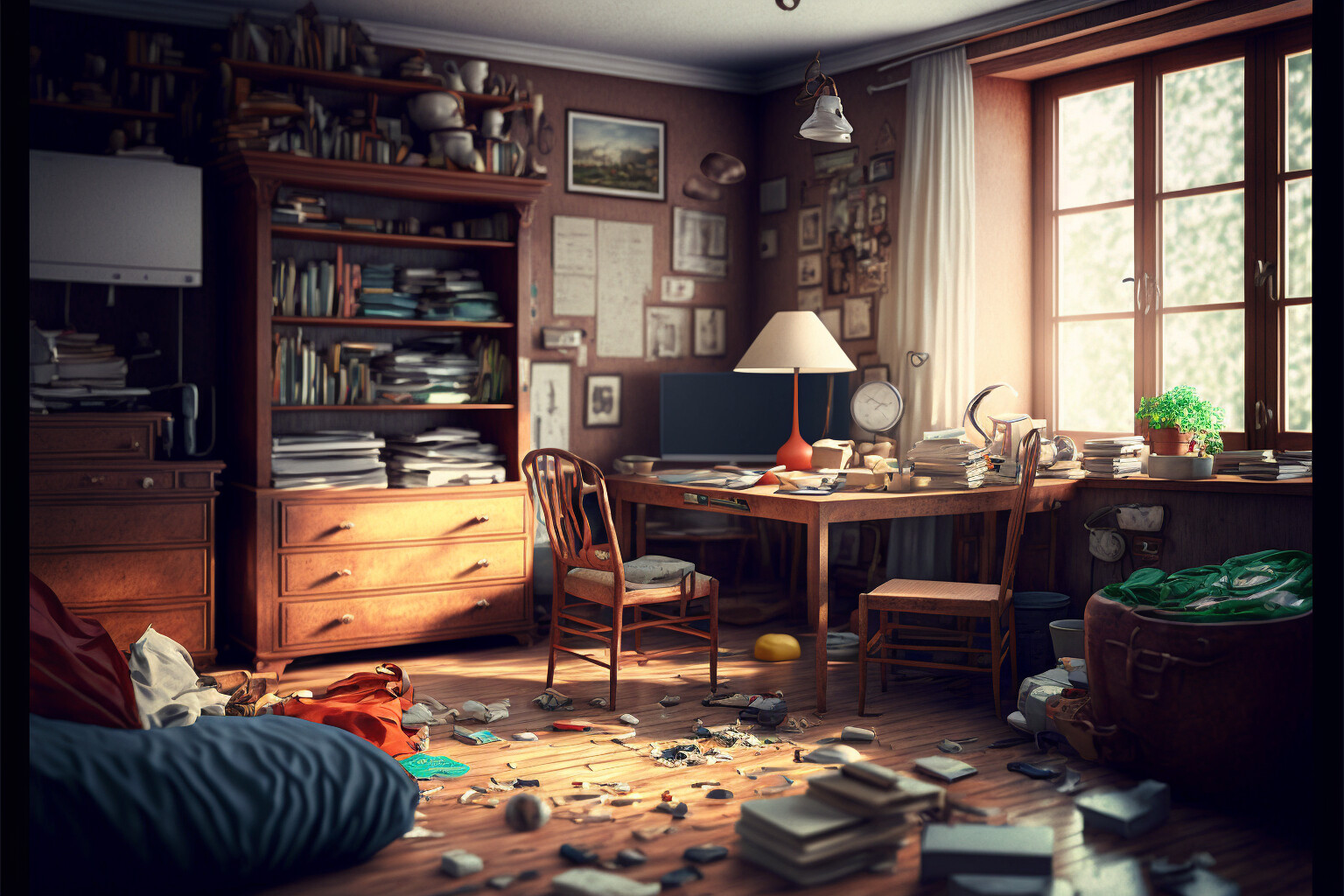 ArtStation - Pretty Messy Apartment