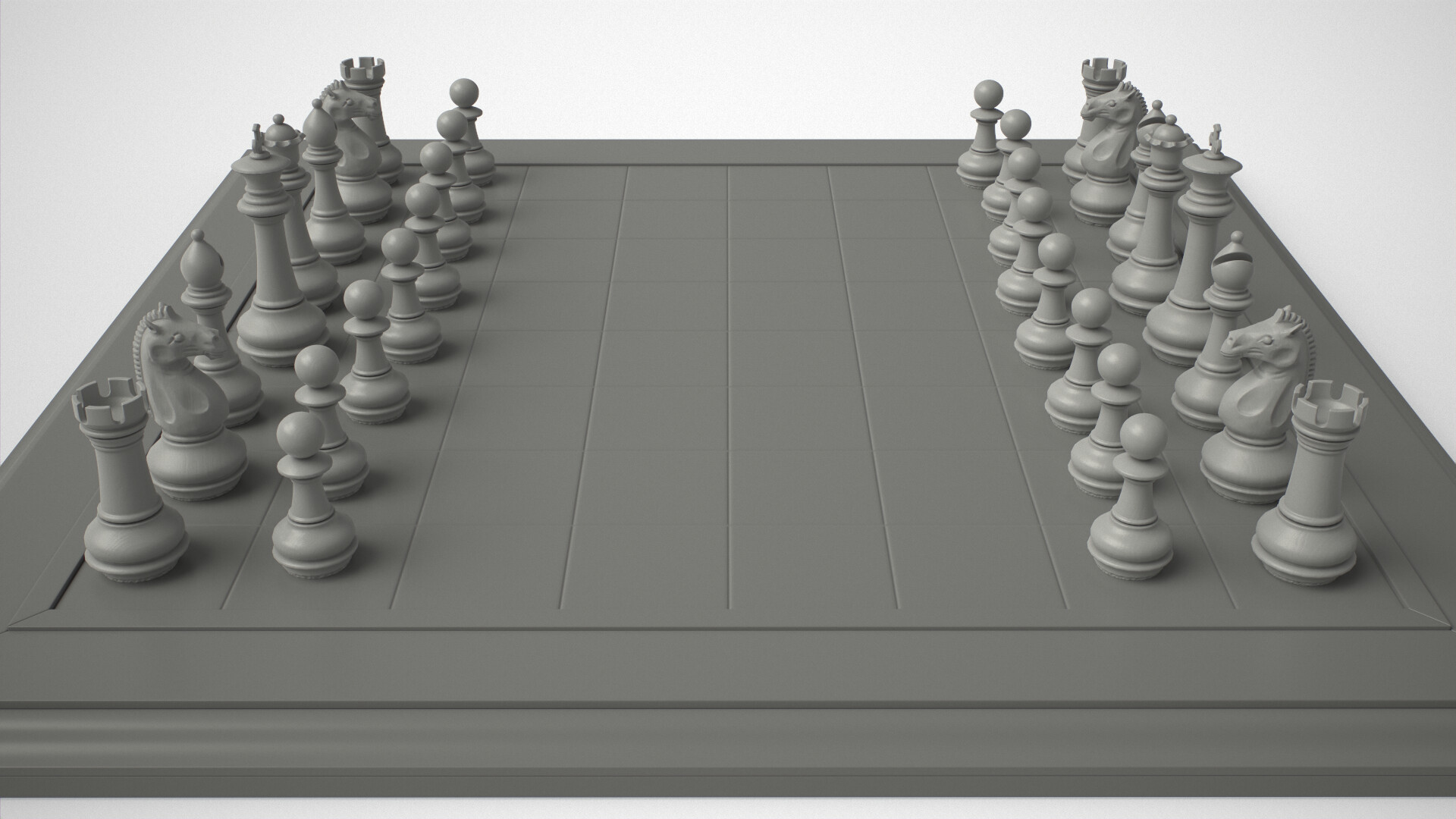 Andrew bangel wooden chess set