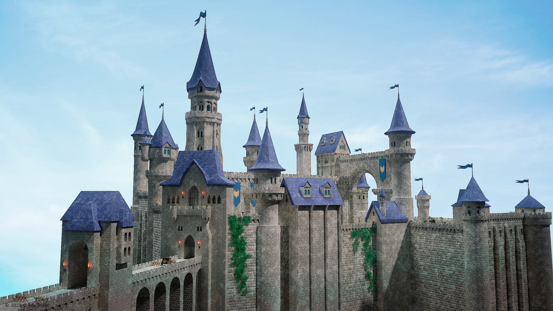 ArtStation - Fantasy Castle Realtime