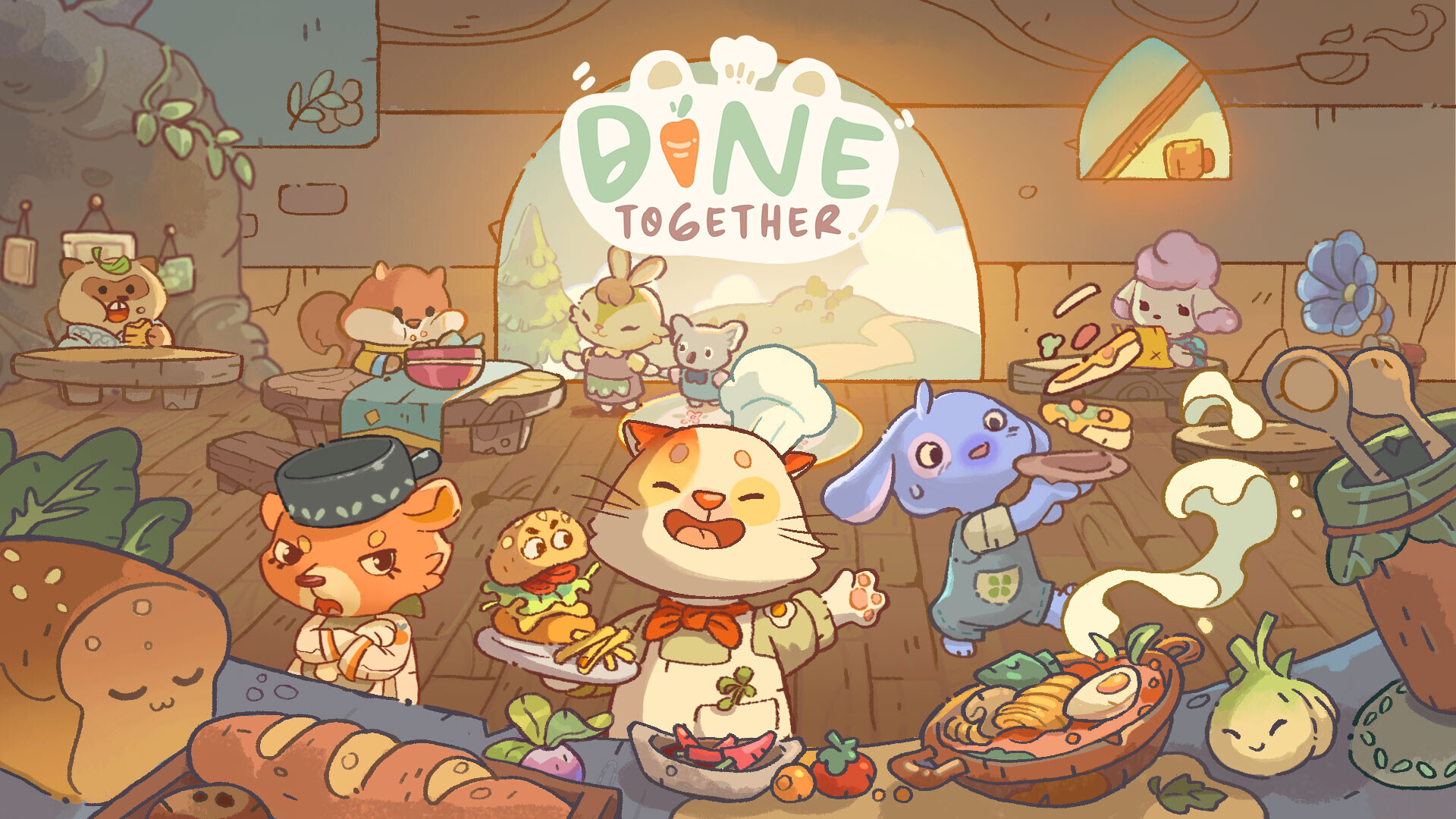 ArtStation Dine Together Project Decoration