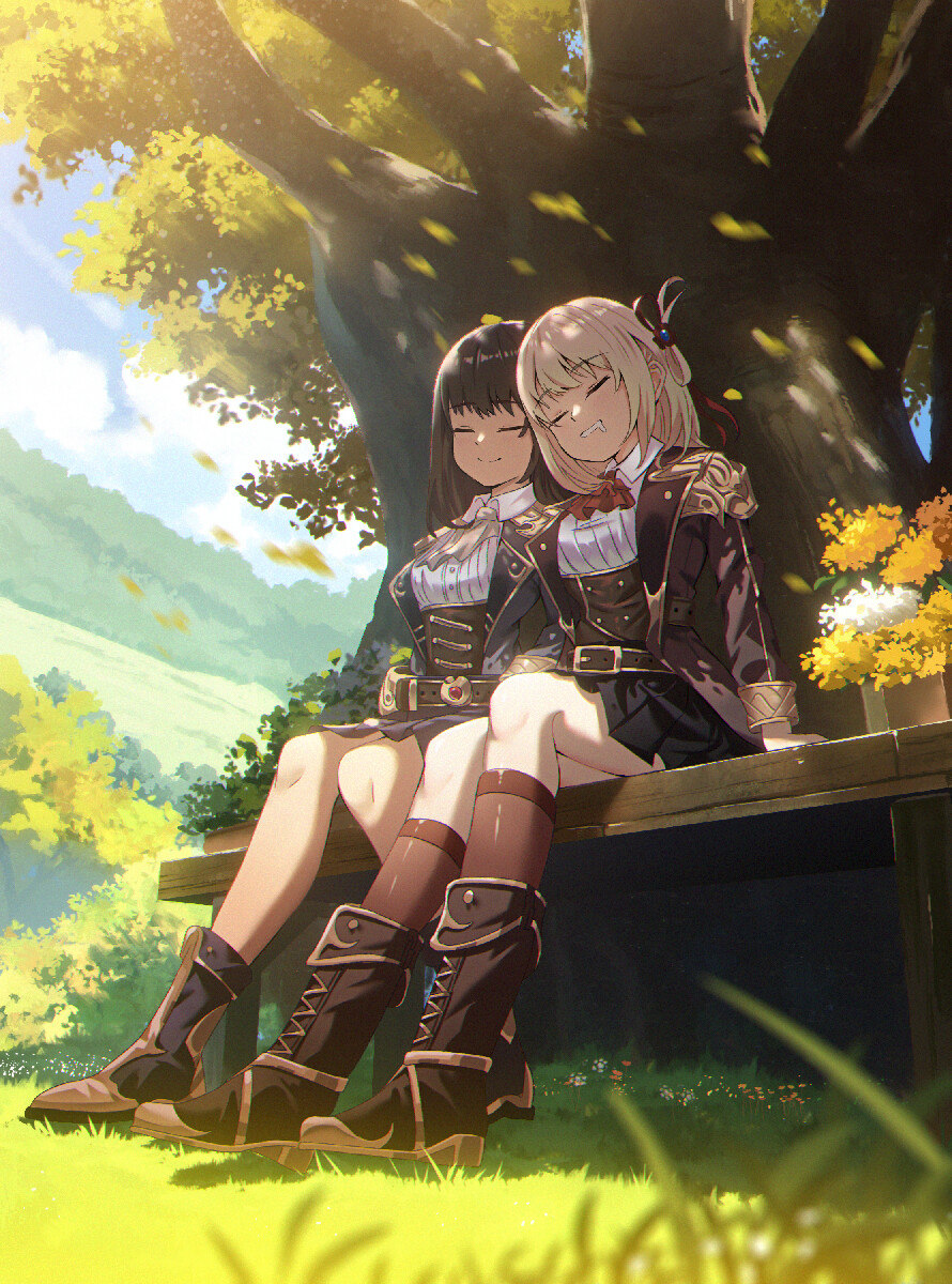 ArtStation 異世界のリコリコ