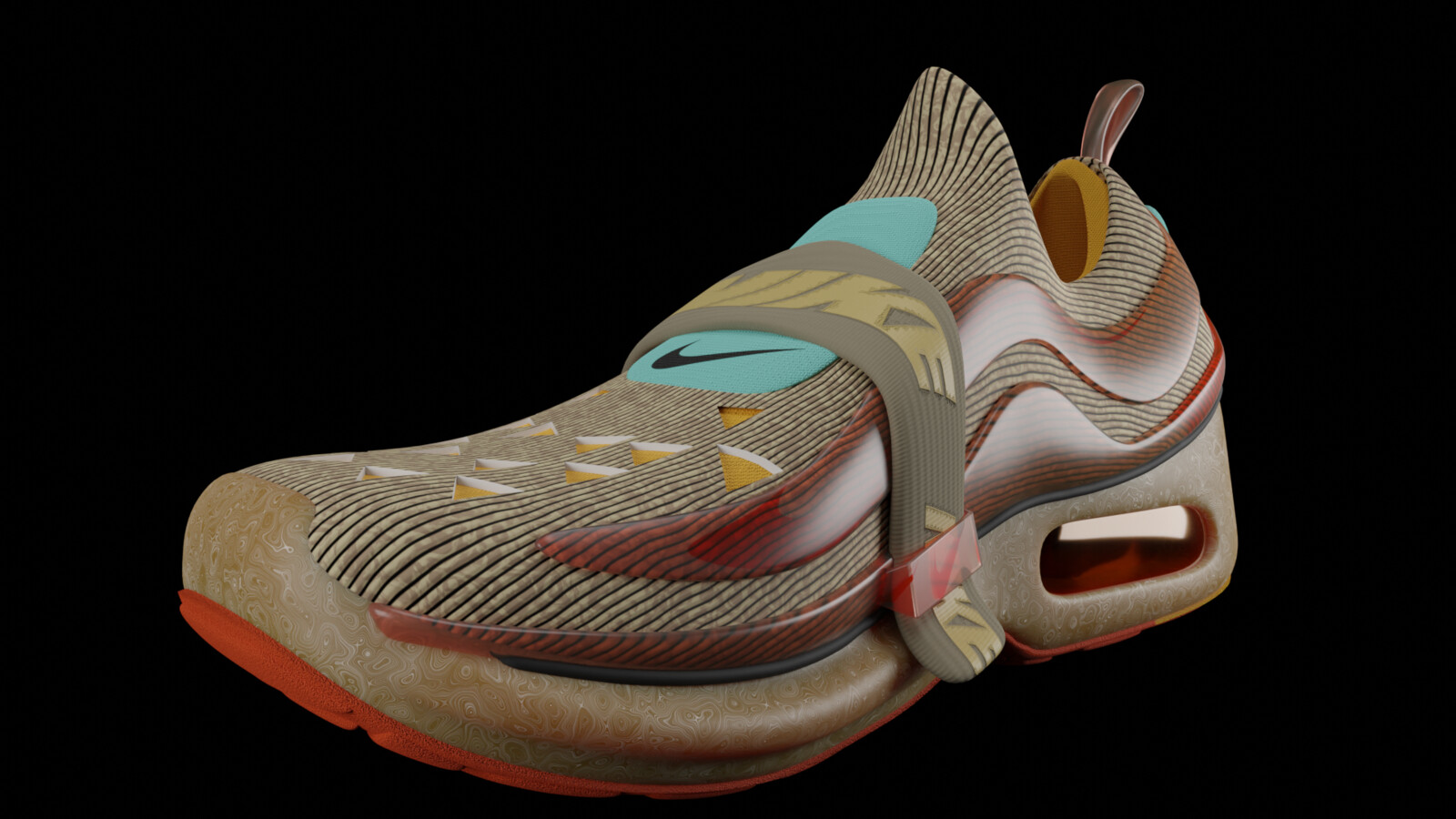Sanjai - 3D Concept Sneakers