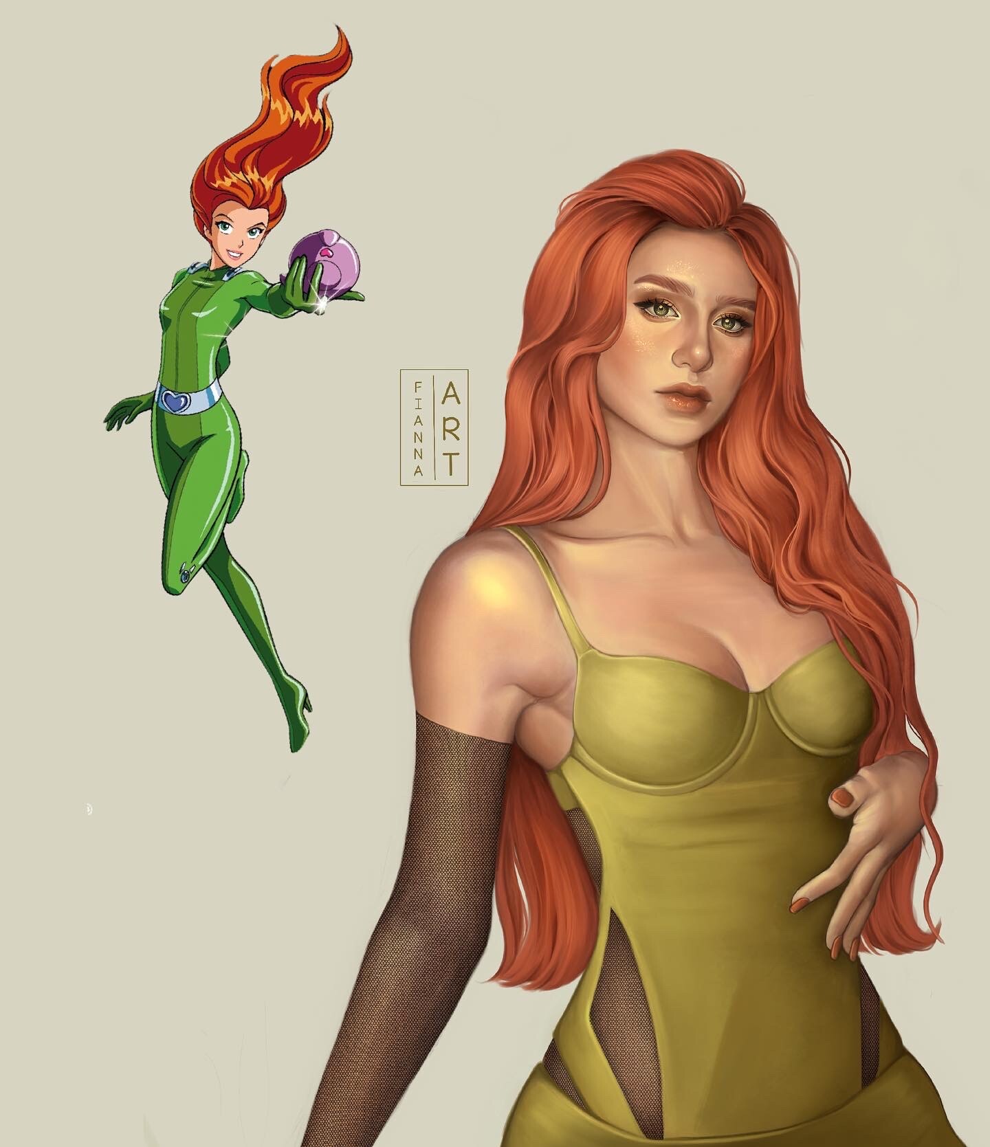 ArtStation - Sam from Totally Spies