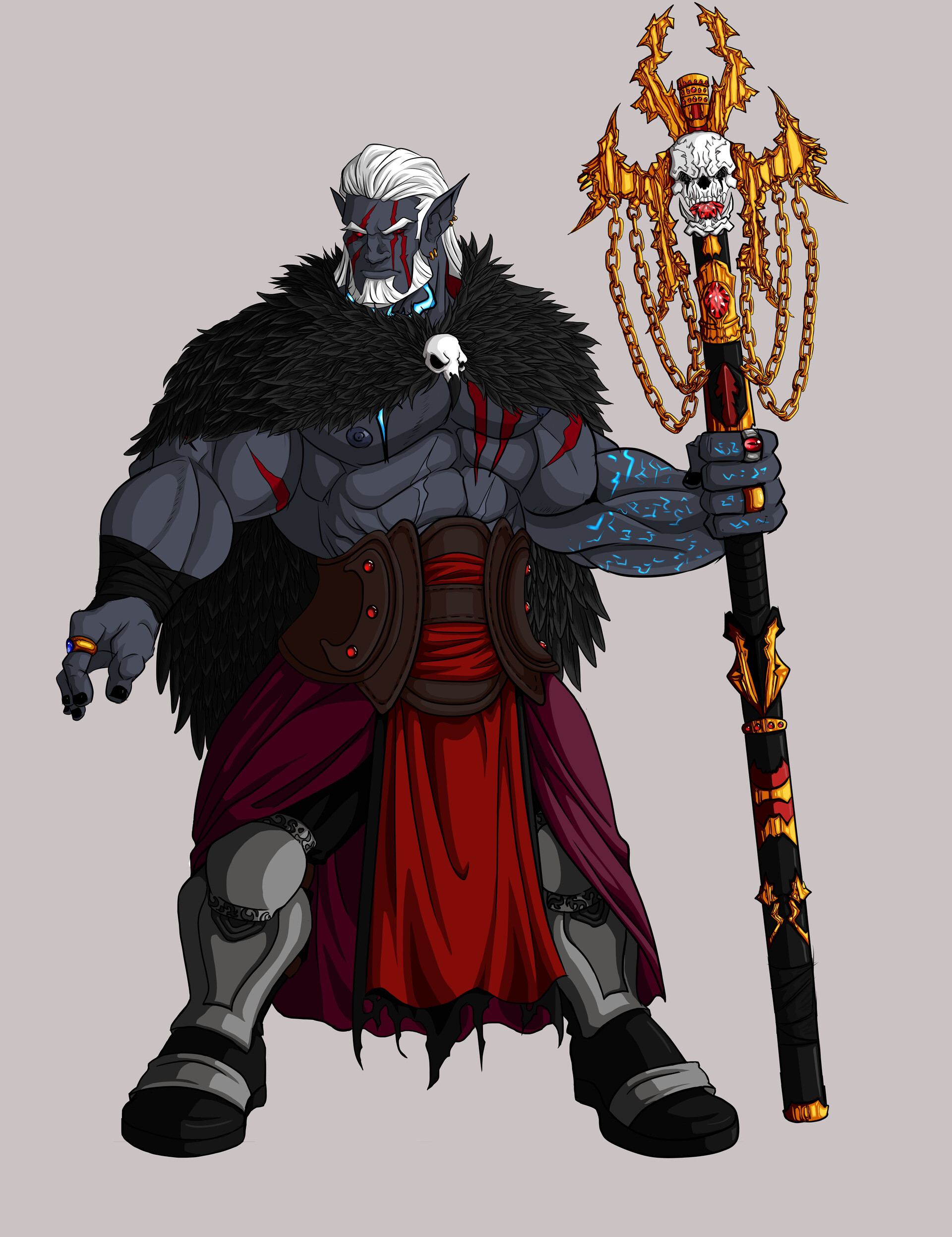 ArtStation - Dunmer Warlock