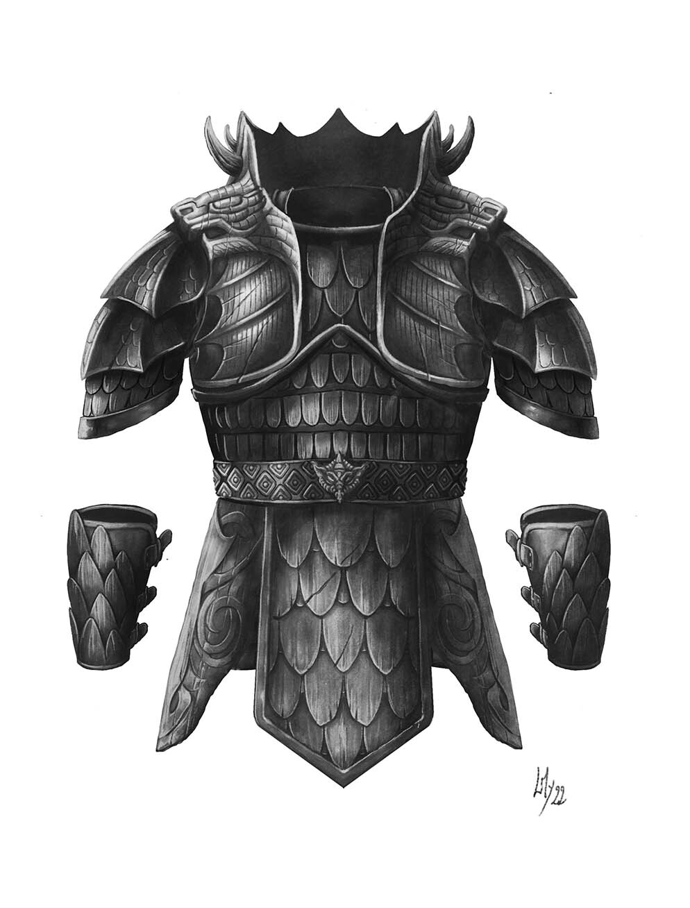 Laurent miny dragonlord armor