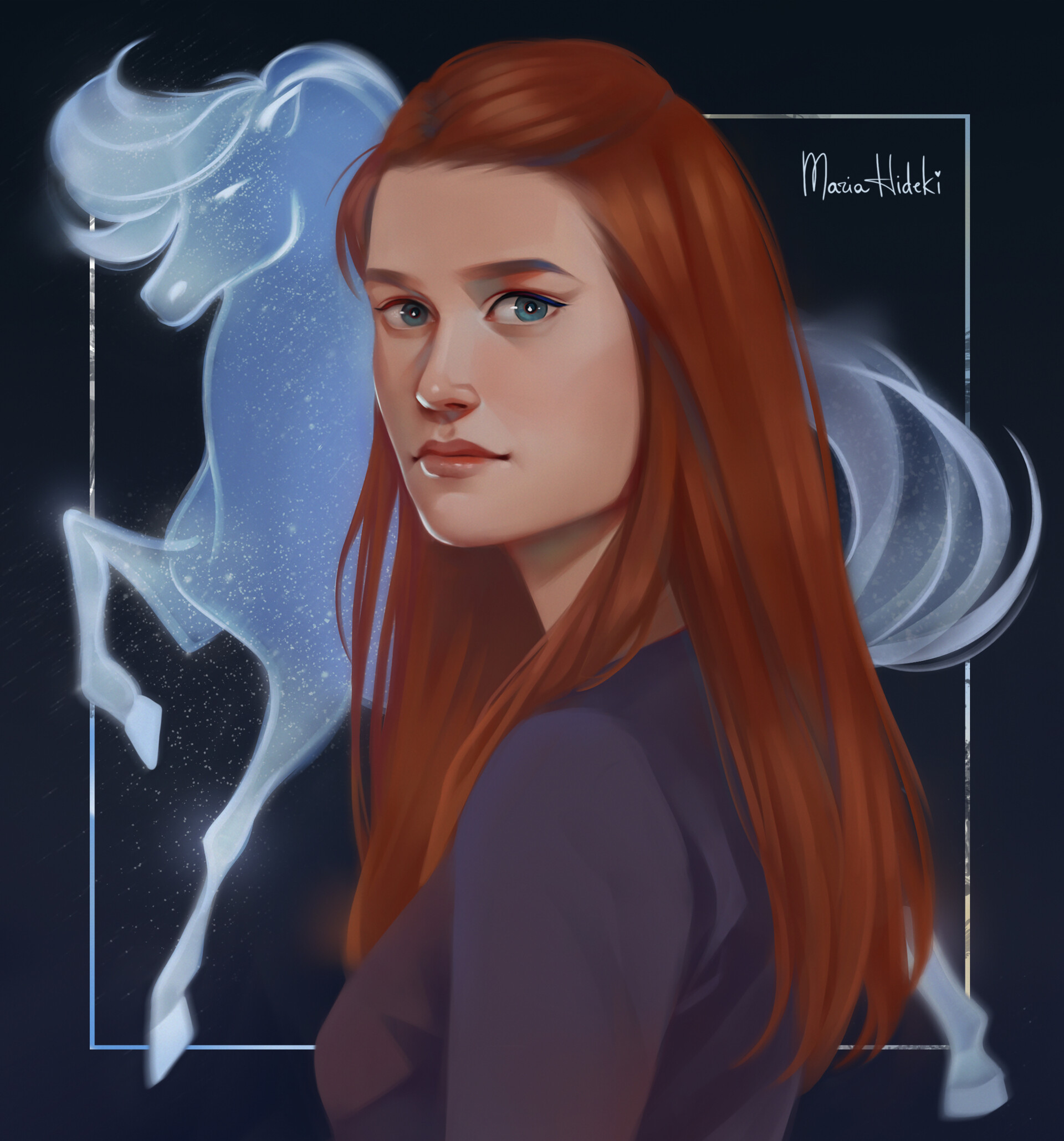 ArtStation Ginny Weasley