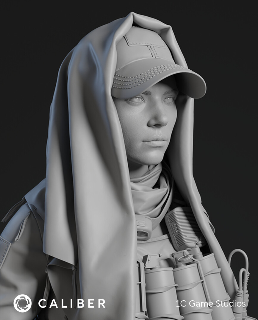 1C Game Studios Caliber CST High Poly Heads 1c-game-studios-caliber-cst-high-poly-heads