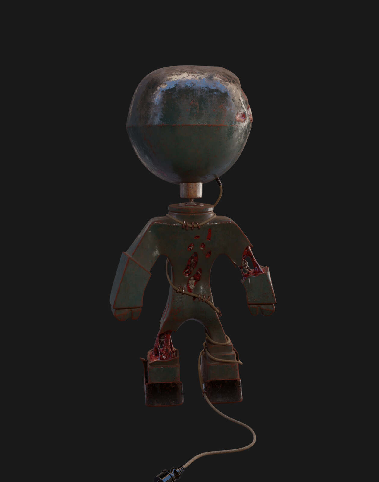 Zombster back view