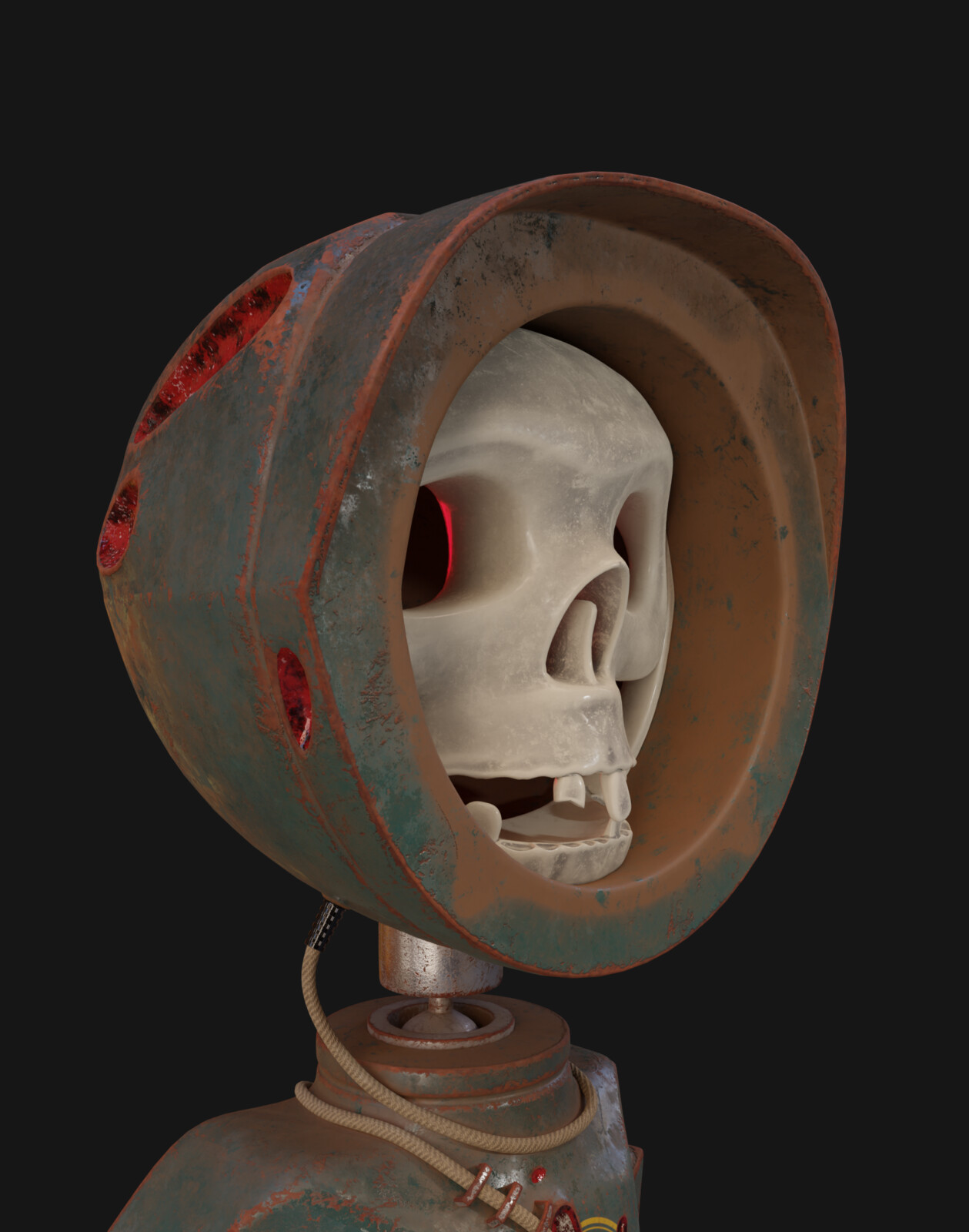 Head without glass