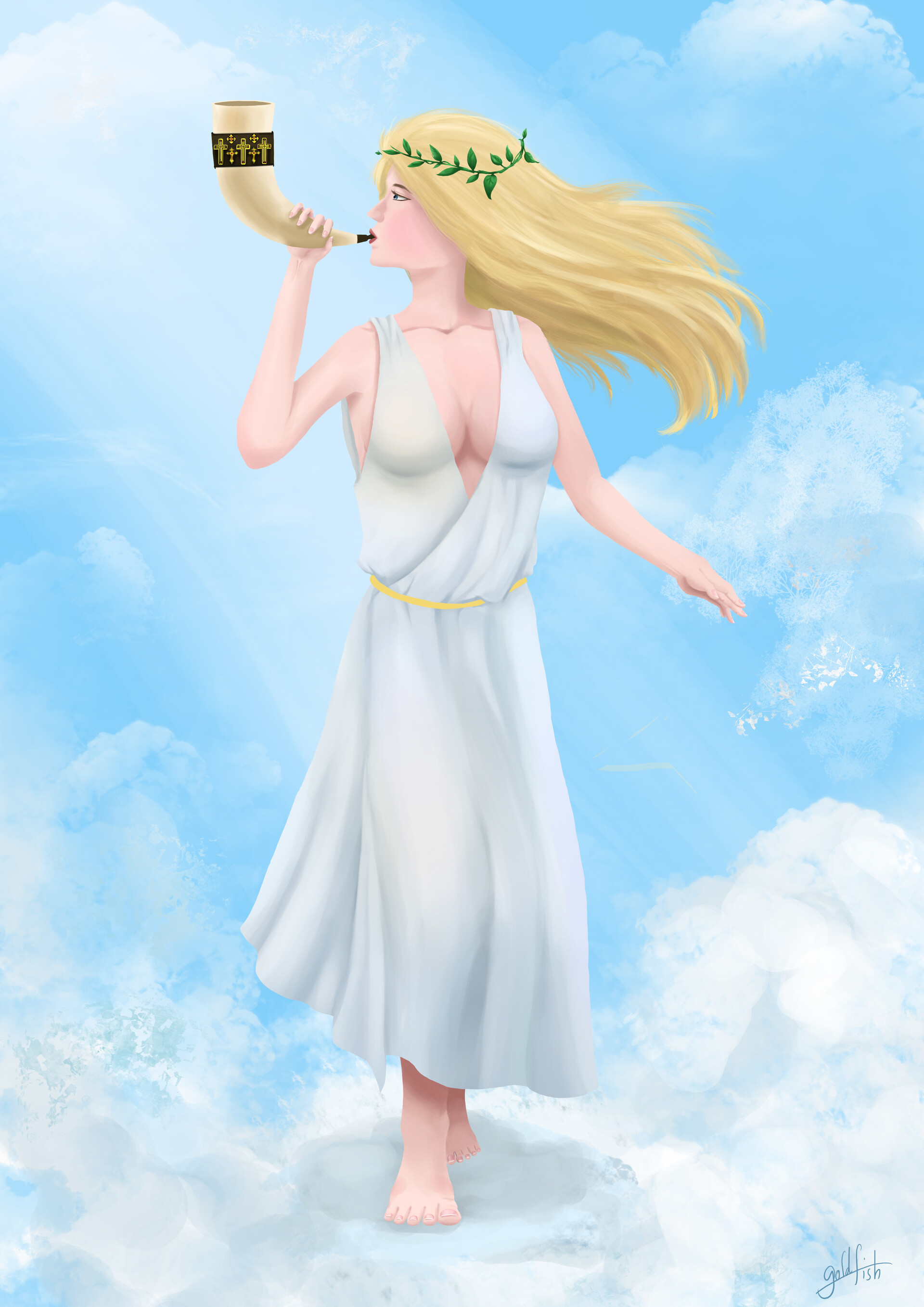 ArtStation - Goddess of Joy