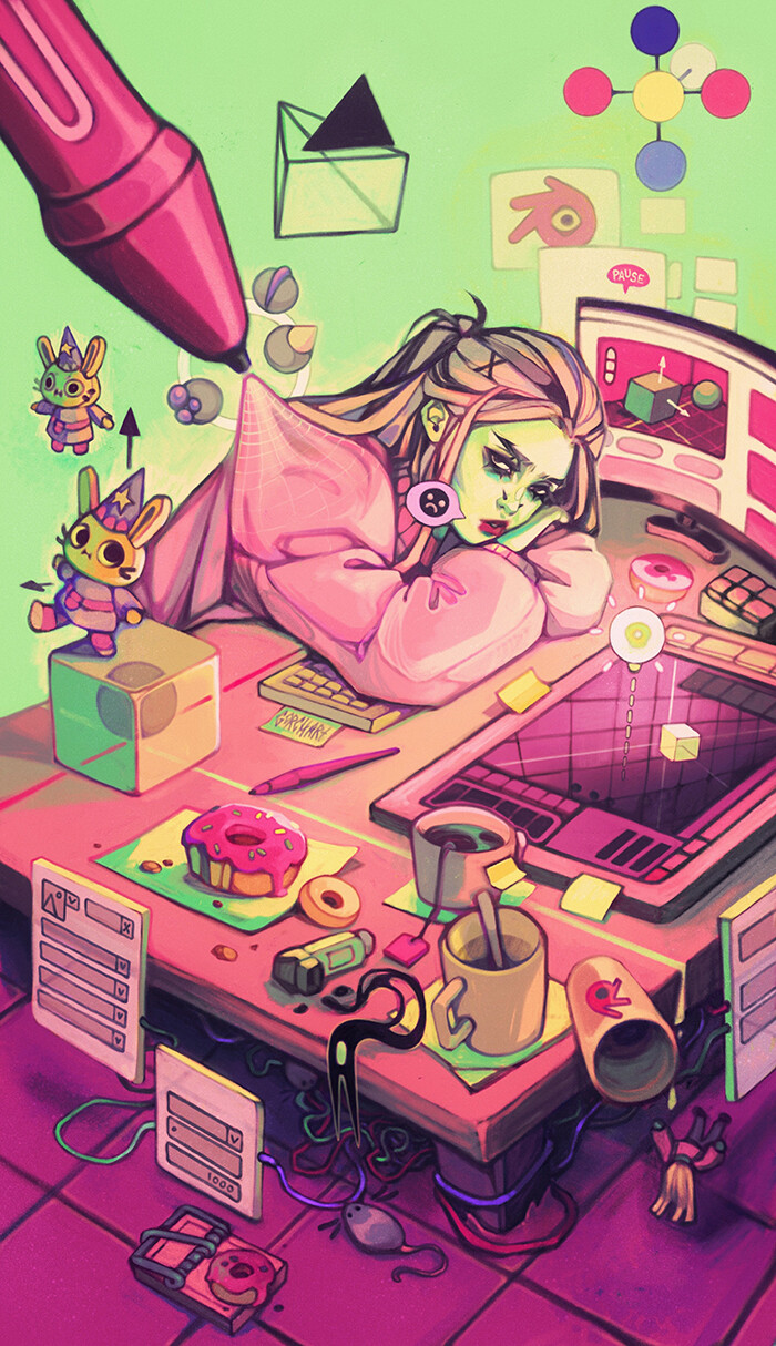 ArtStation Learning Blender