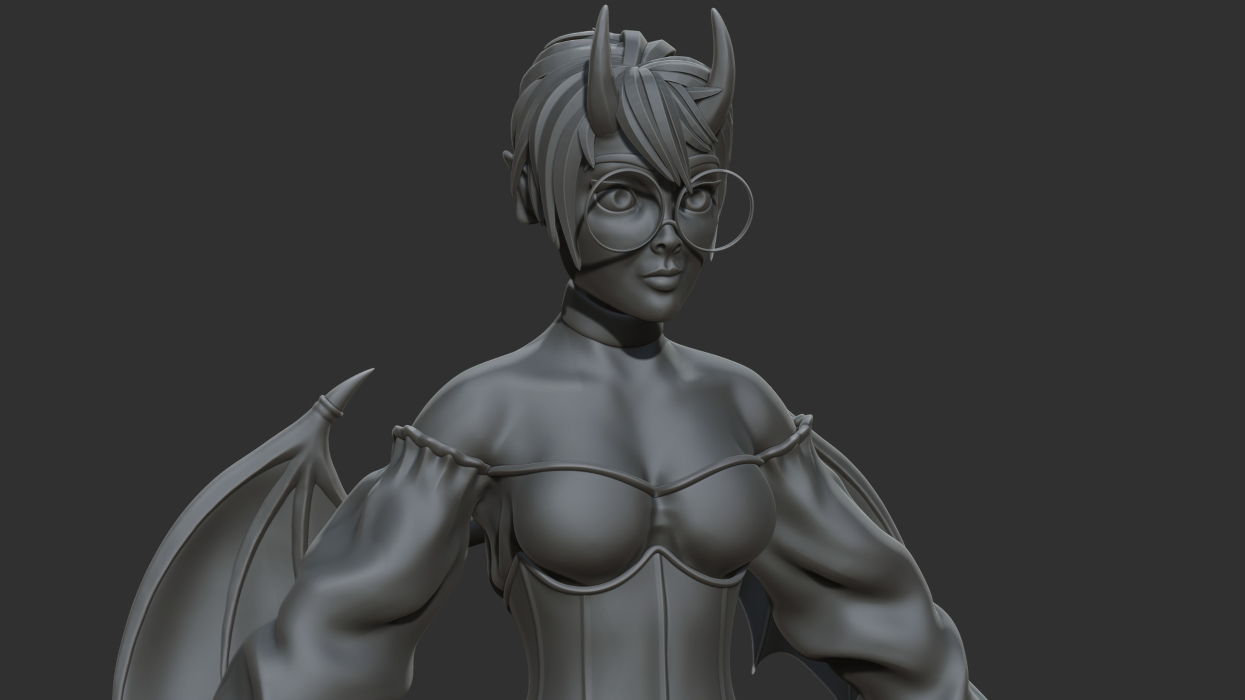 Close up also captured from Zbrush