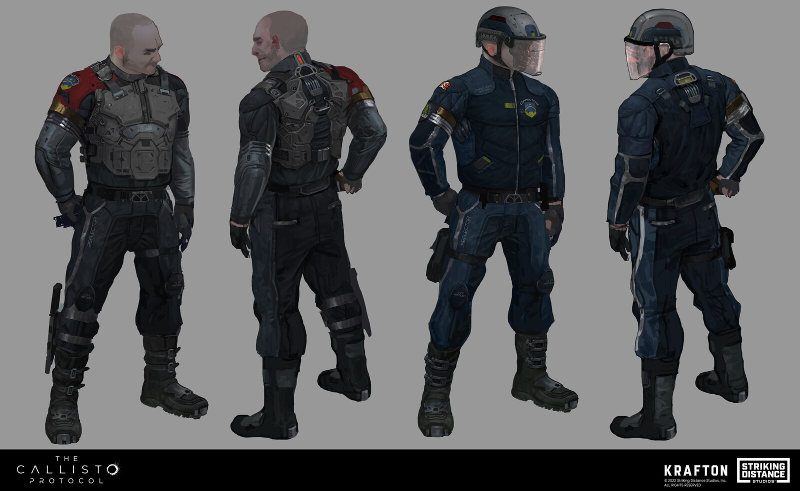 Left: Captain Leon Ferris
Right: Prisoner Guard