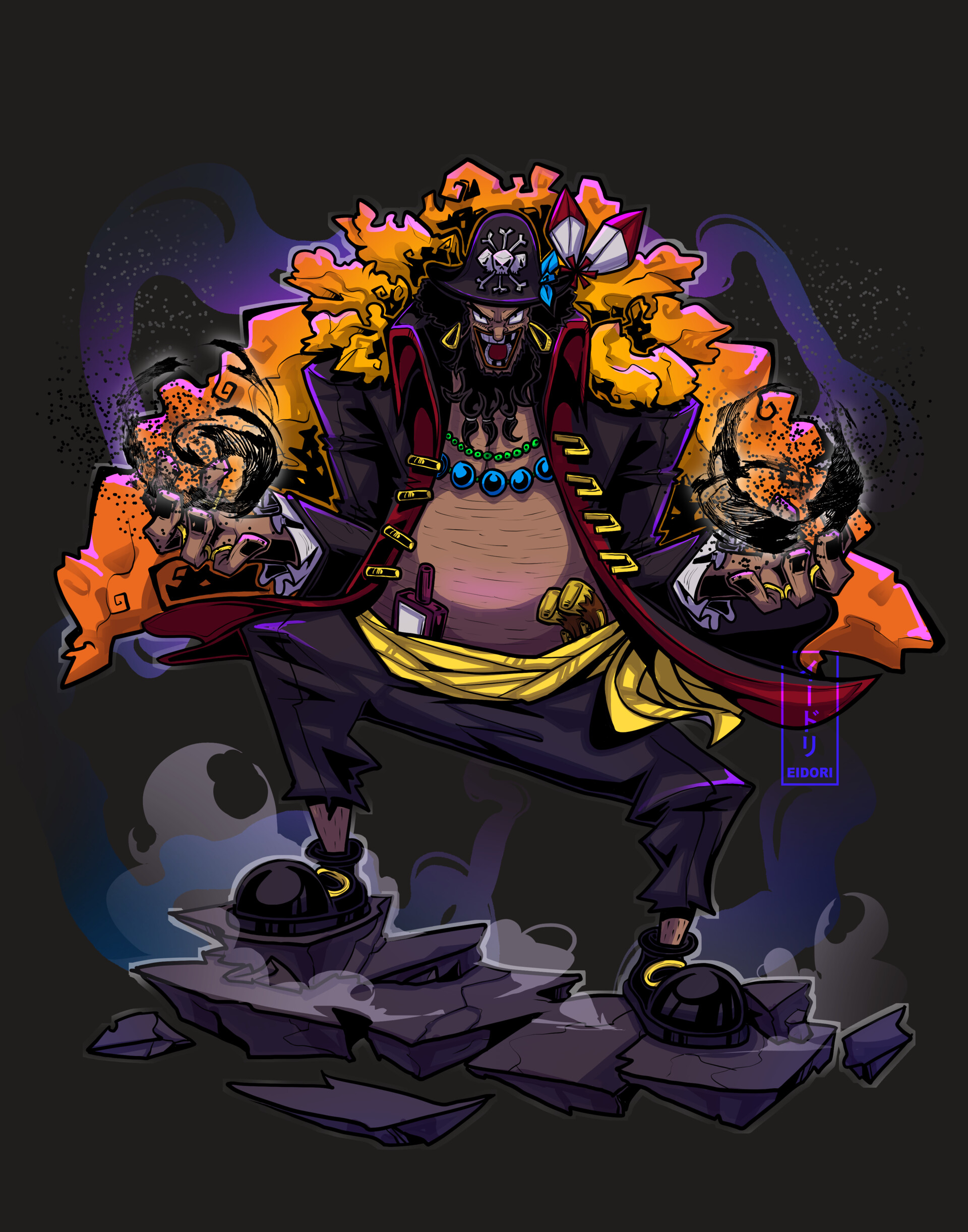 Blackbeard One Piece Wallpaper