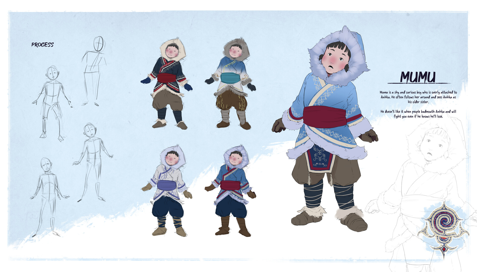 ArtStation - [SPIRIT OF THE NORTH] AINU VILLAGERS