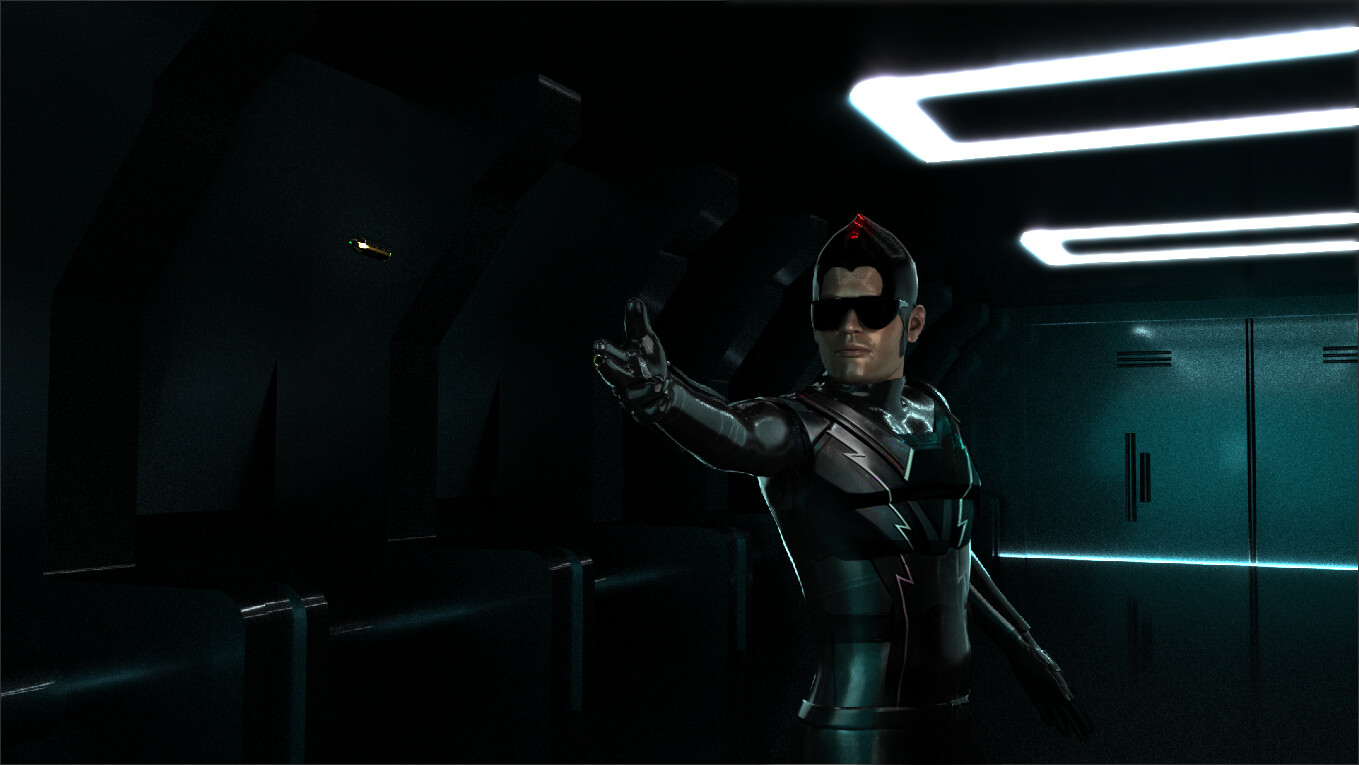 ArtStation 3D TRIBUTE TO CHITTI THE ROBOT