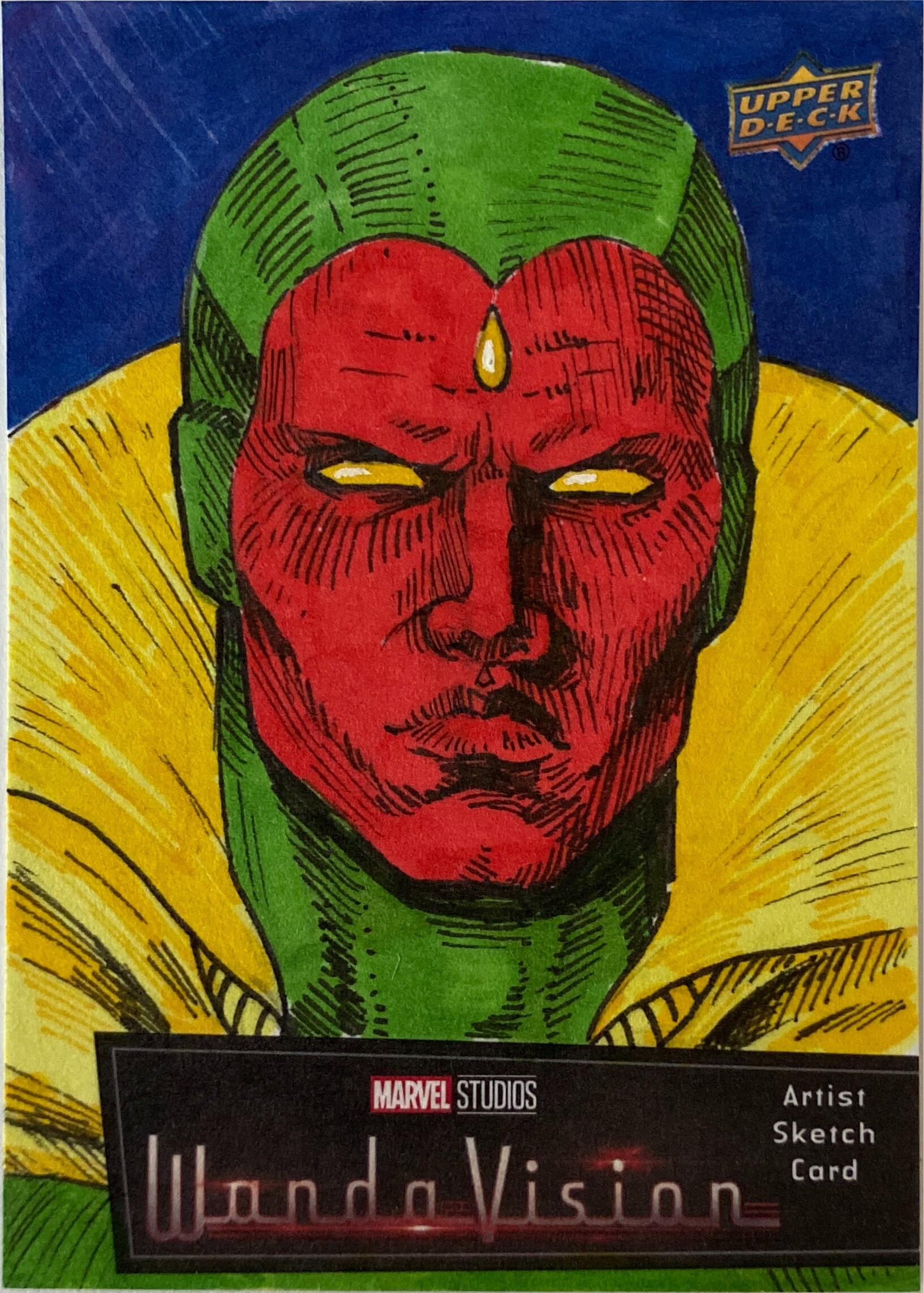 ArtStation - Wanda Vision sketch cards 2022 - Upper Deck