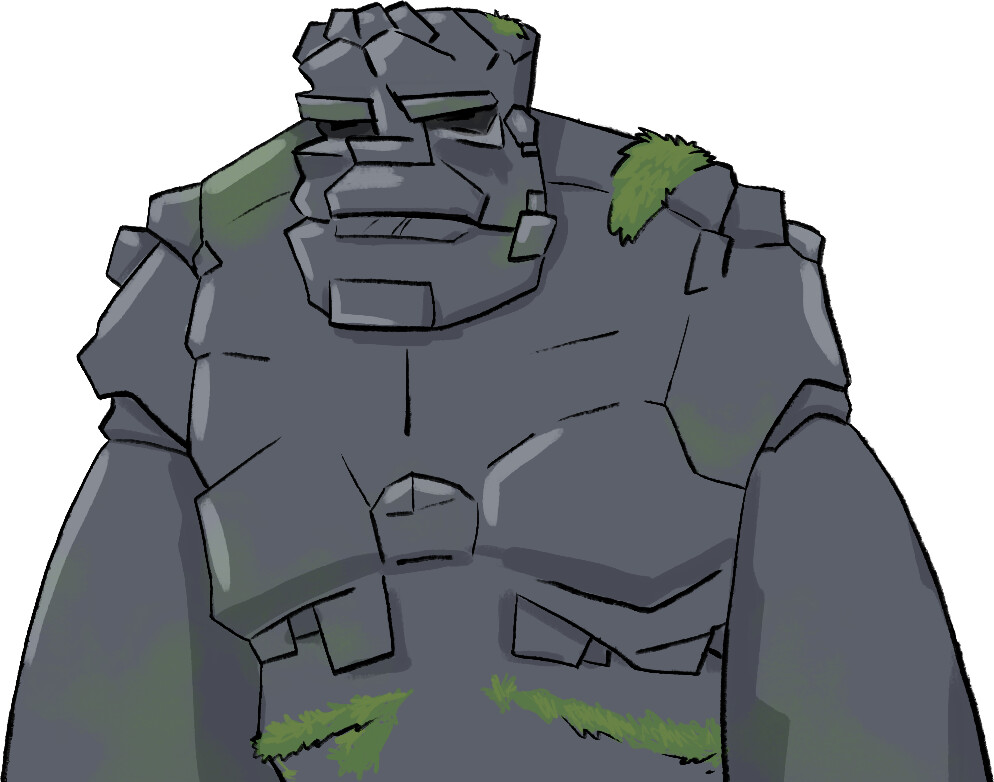 Rock guy sprite