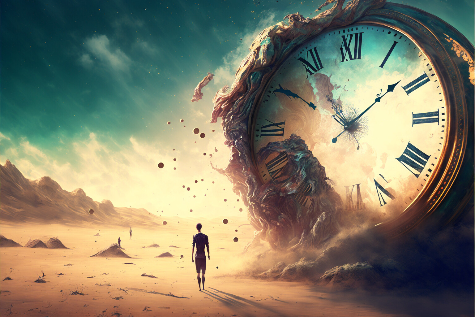 ArtStation Terence McKenna Your Life is Ticking