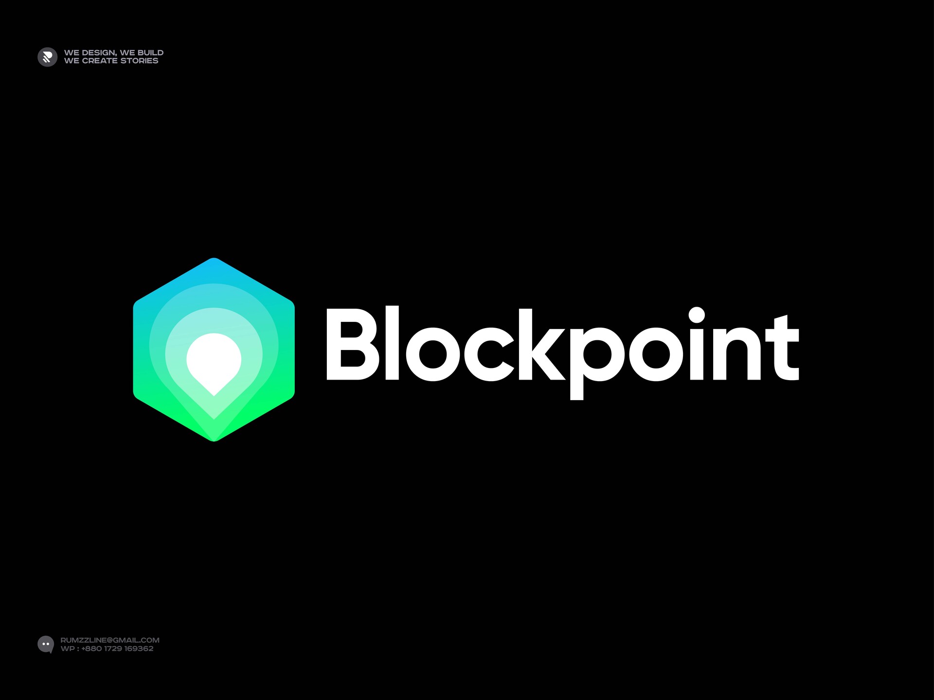 ArtStation - Blockchain Branding - Crypto Logo - Futuristic Modern Logo
