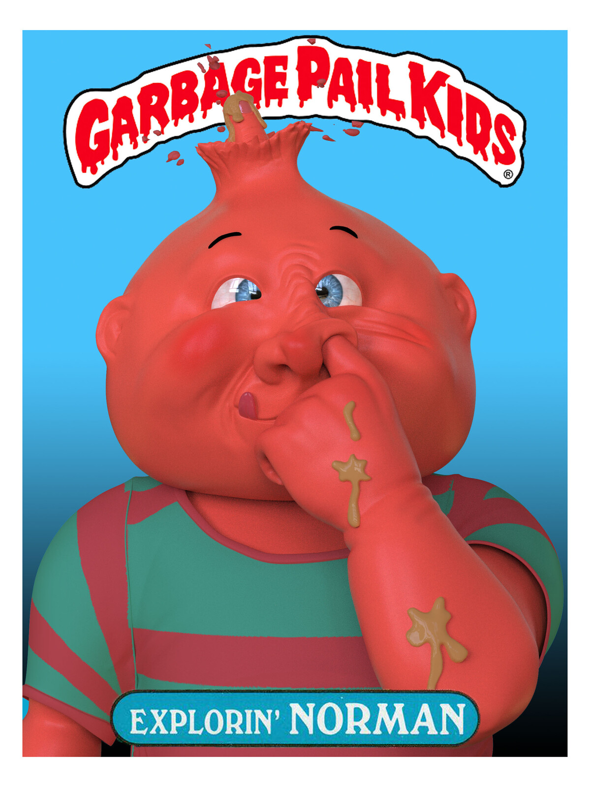 Garbage Pail kids - Explorin' Norman!