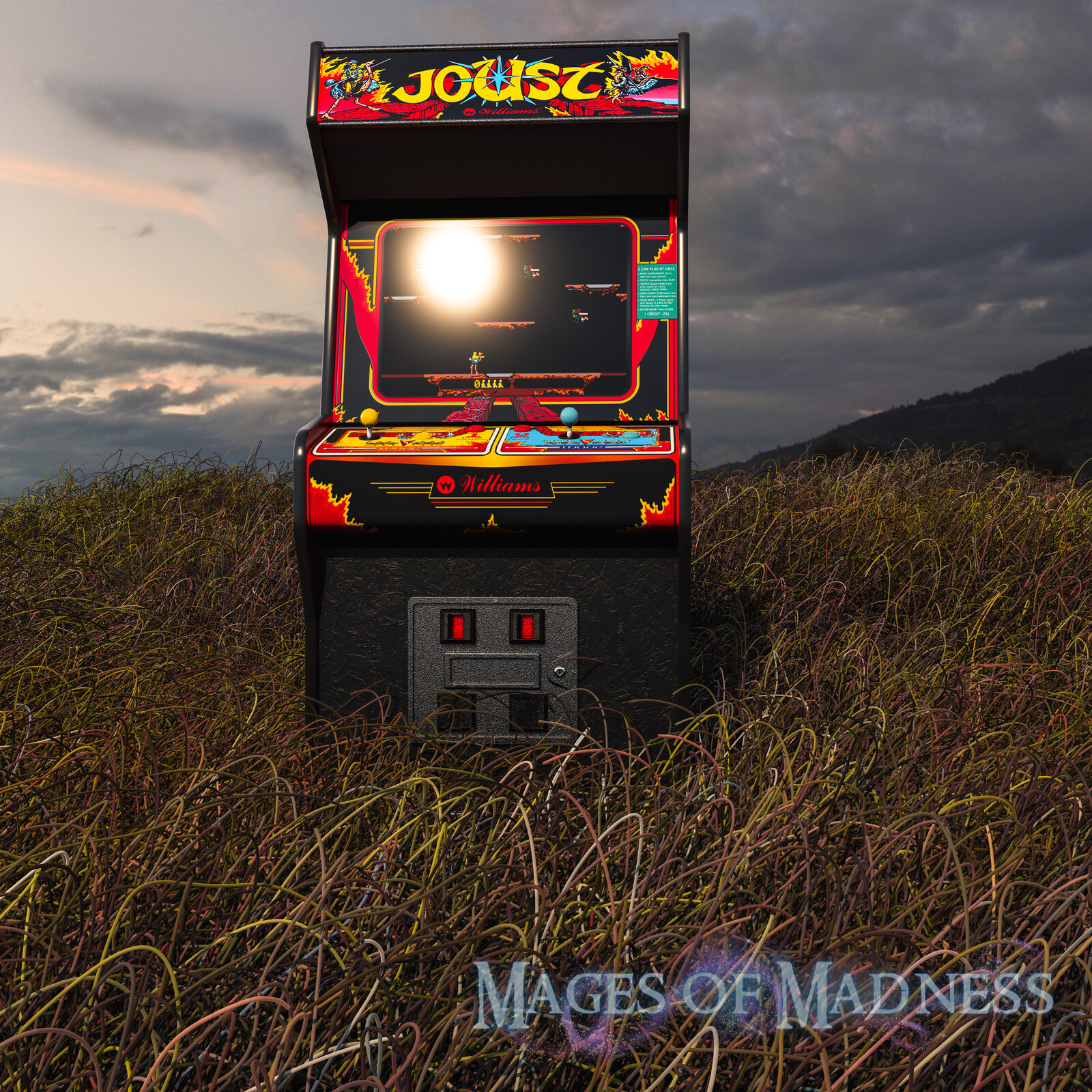 Joust 1982 Williams Arcade Cabinet
