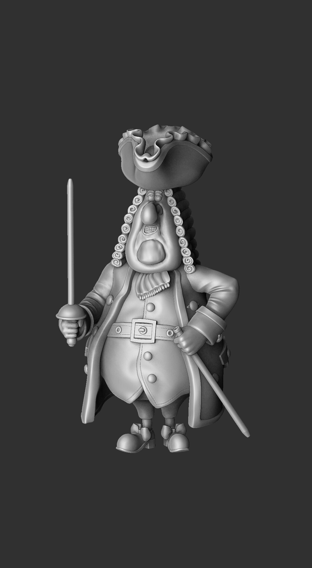 Юрий Матвеев - Squire John Trelawney ASSEMBLE FOR 3D PRINT