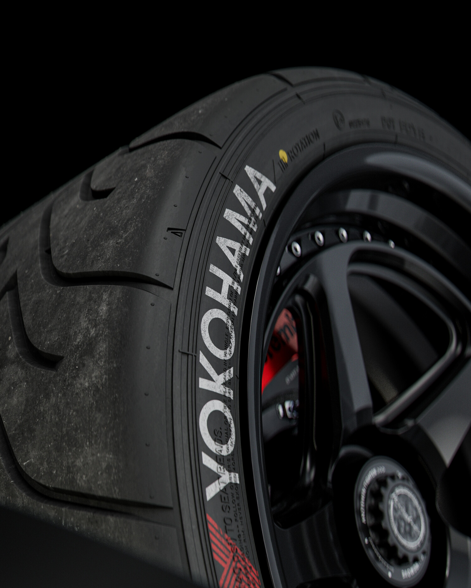 ArtStation - Yokohama ADVAN A048 • 295/30 R18 (98Y) • 60/AA ArtStation - Yokohama ADVAN A048 • 295/30 R18 (98Y) • 60/AA