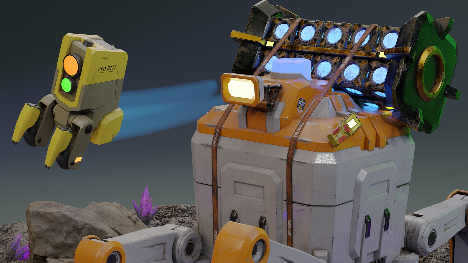 Dip rock of galactic survival. Dip rock of galactic survival