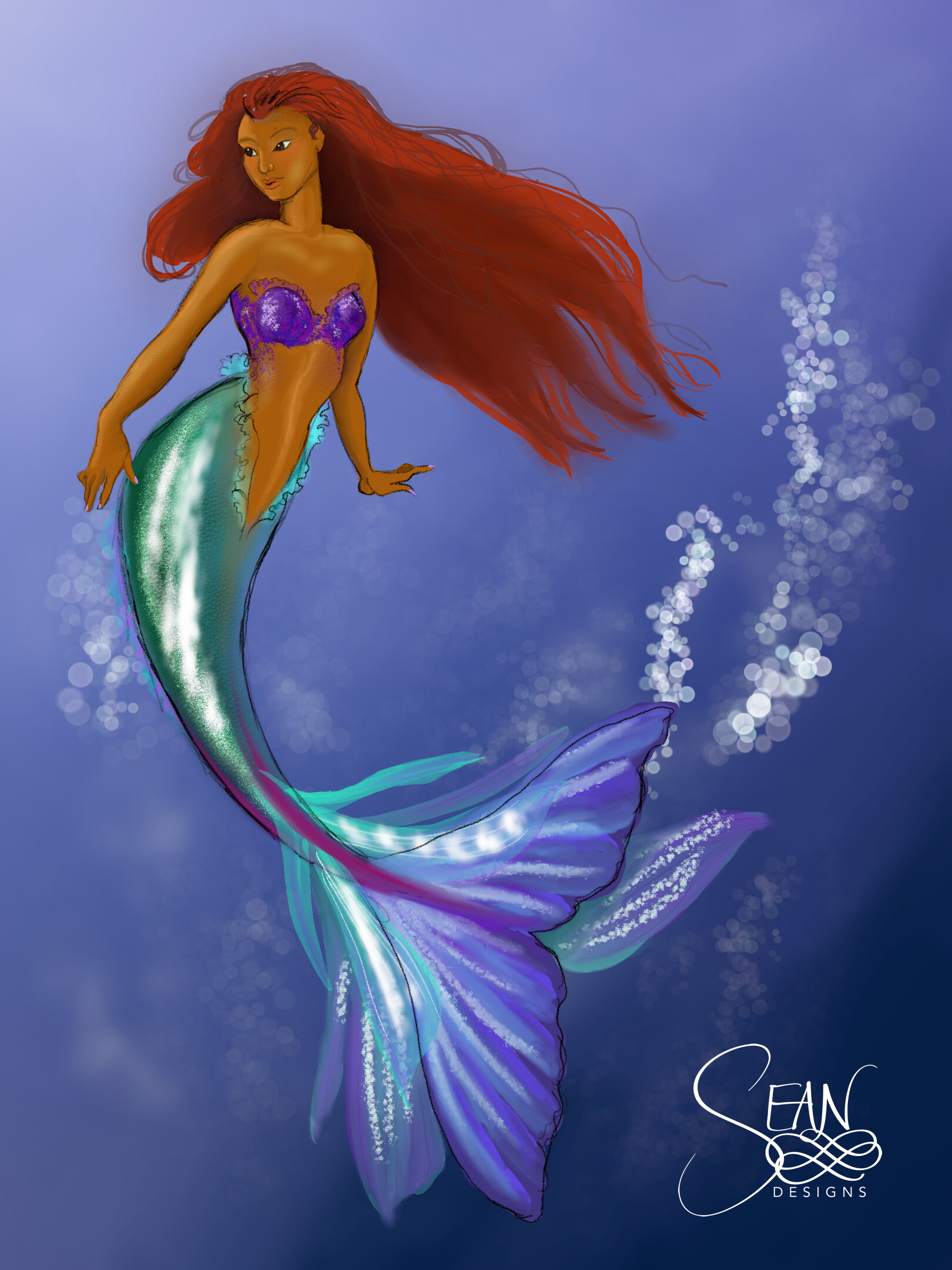 Artstation disney s the little mermaid live action art