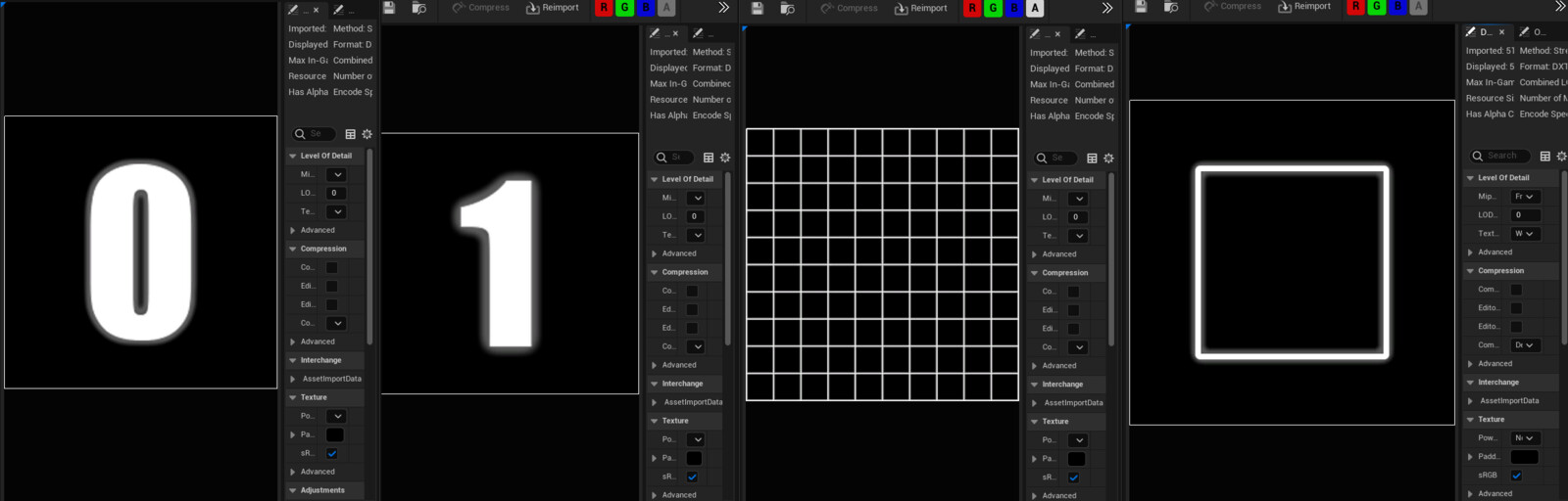 All textures used in effect