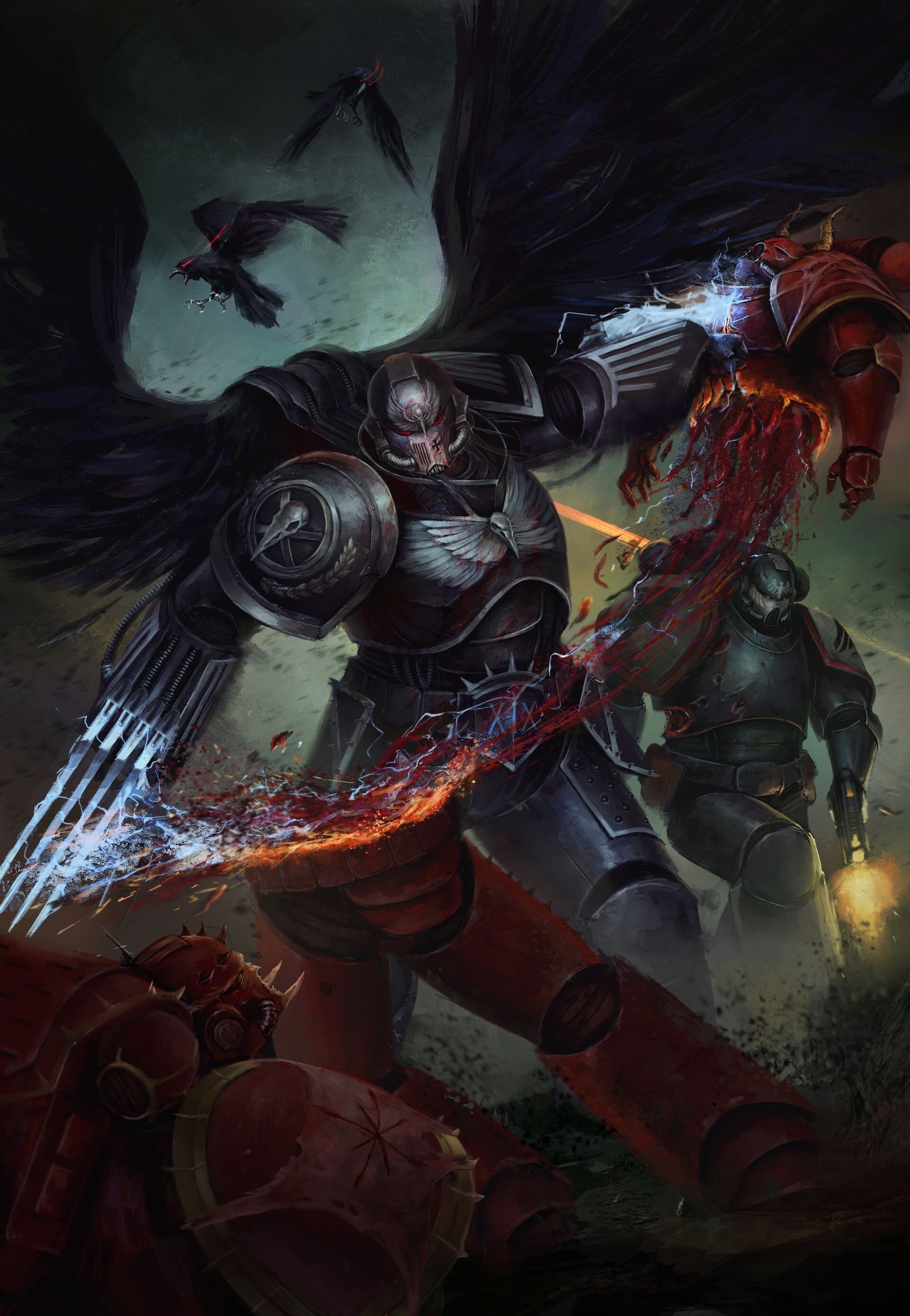 Corvus Corax by Serdjek : r/ImaginaryWarhammer