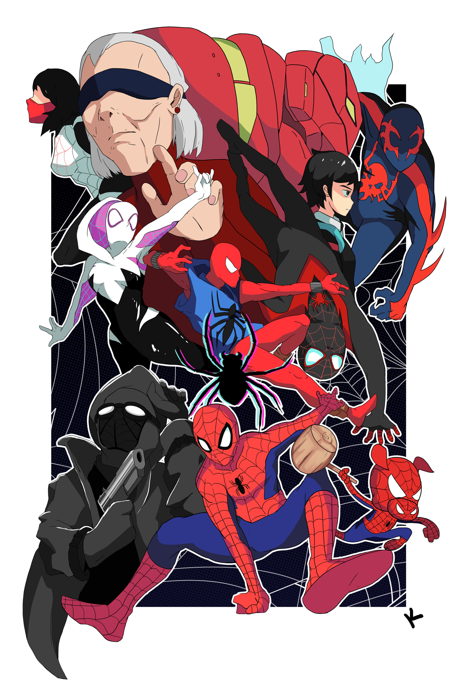 ArtStation - Spider-people