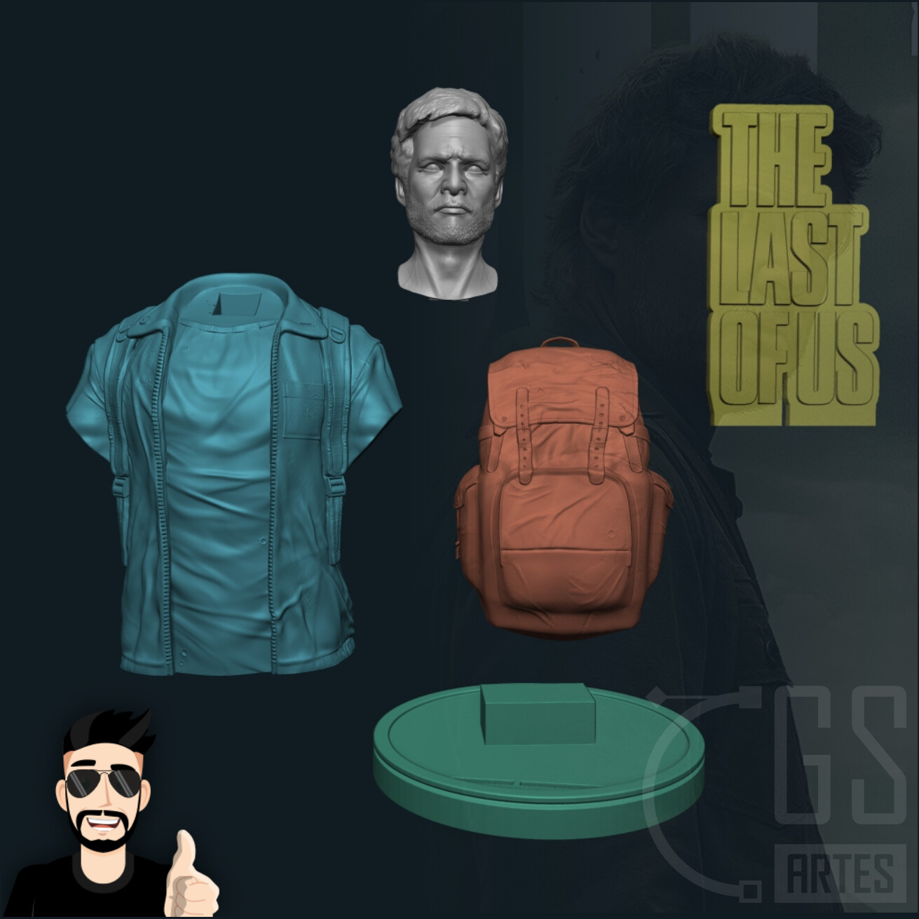 The Last Of Us Pedro Pascal Backpack