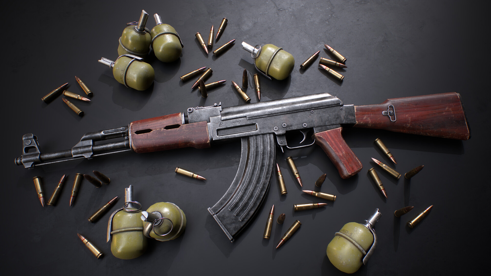 ArtStation - Avtomat Kalashnikova (AK-47)