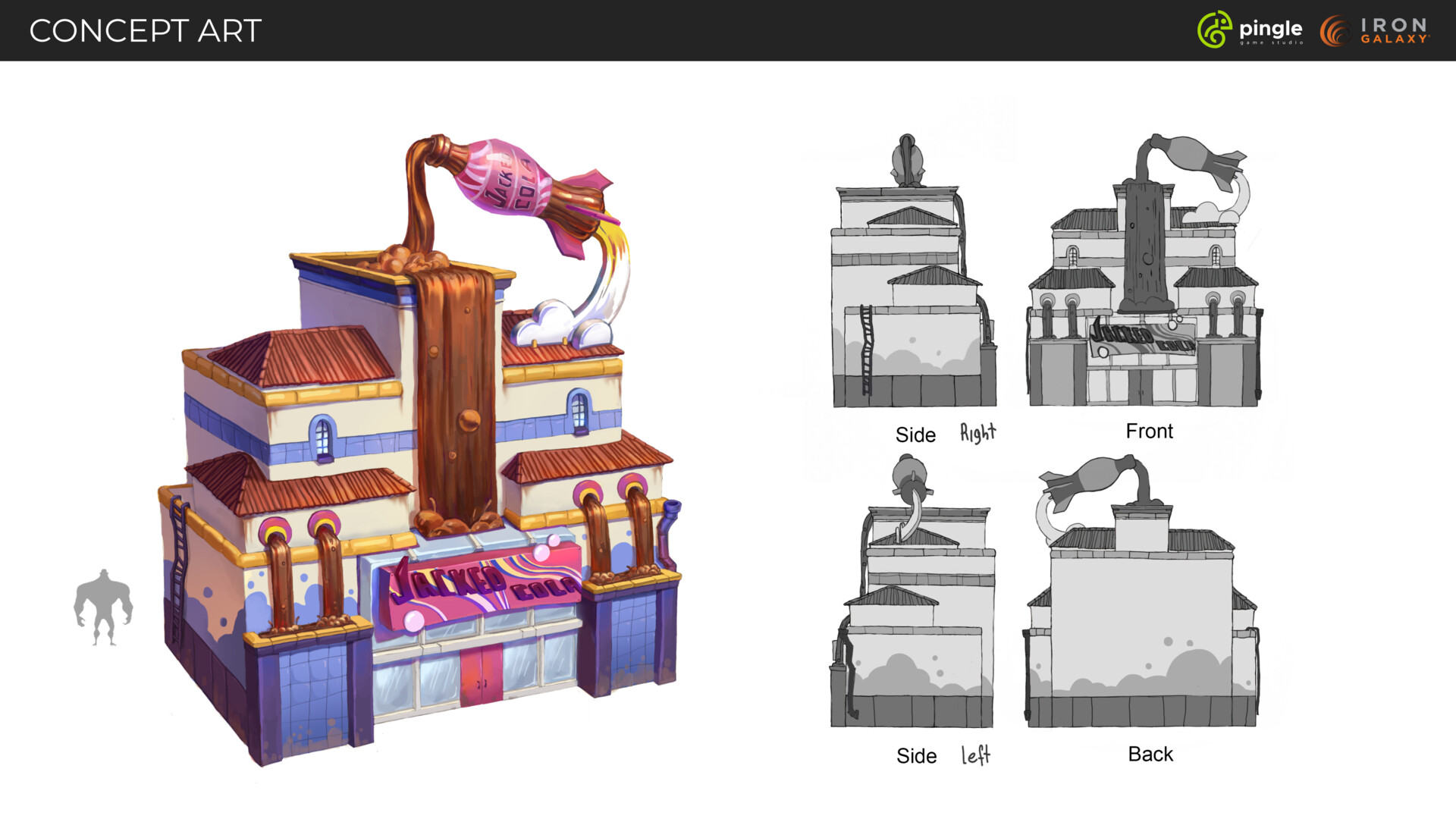 Pingle Studio Rumbleverse Buildings