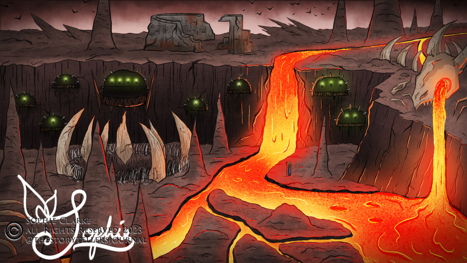 D&amp;D scenery. The 9 Hells.