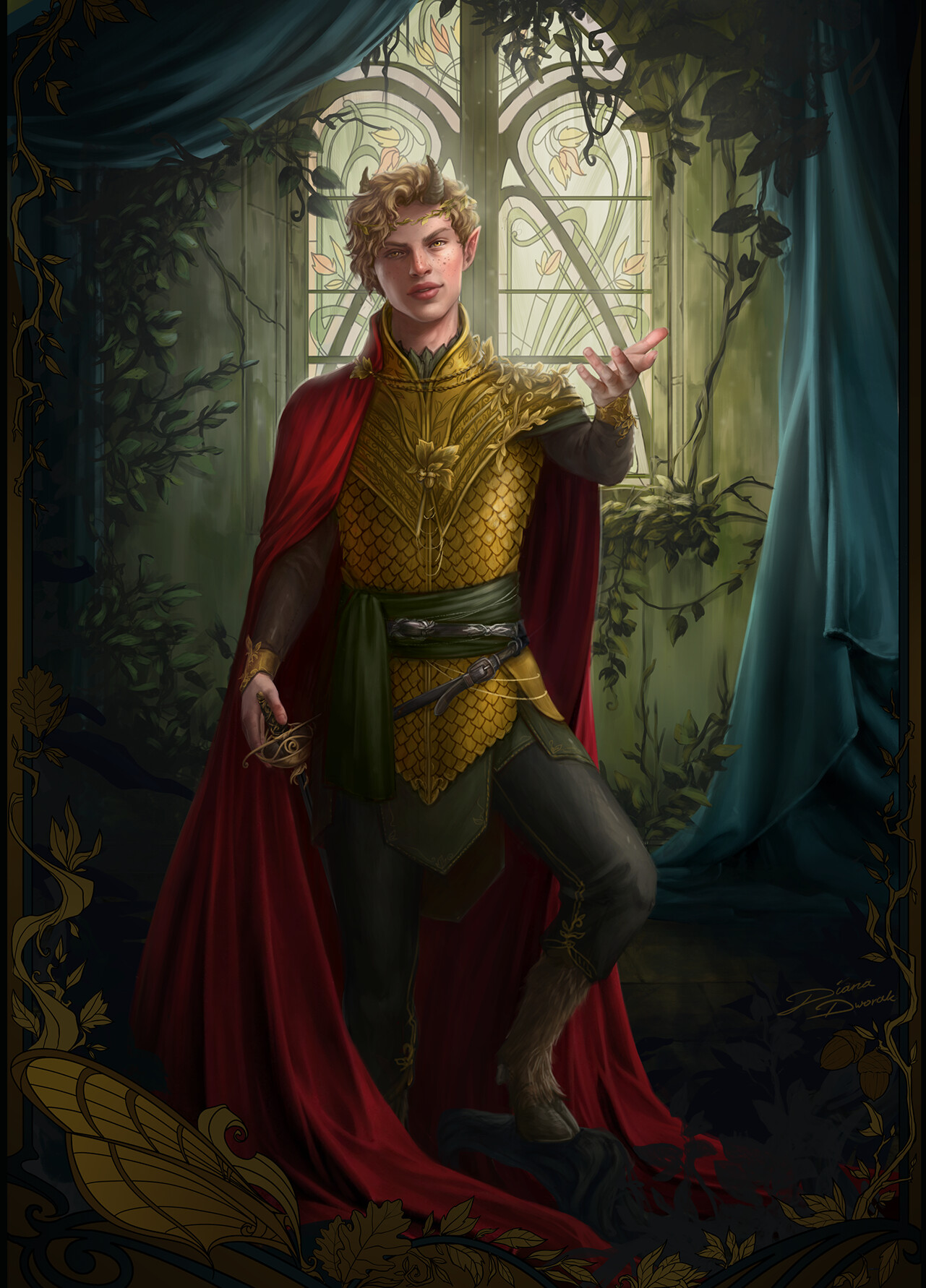 The Stolen Heir Official Art by Diana Dworak r/ImaginaryElves