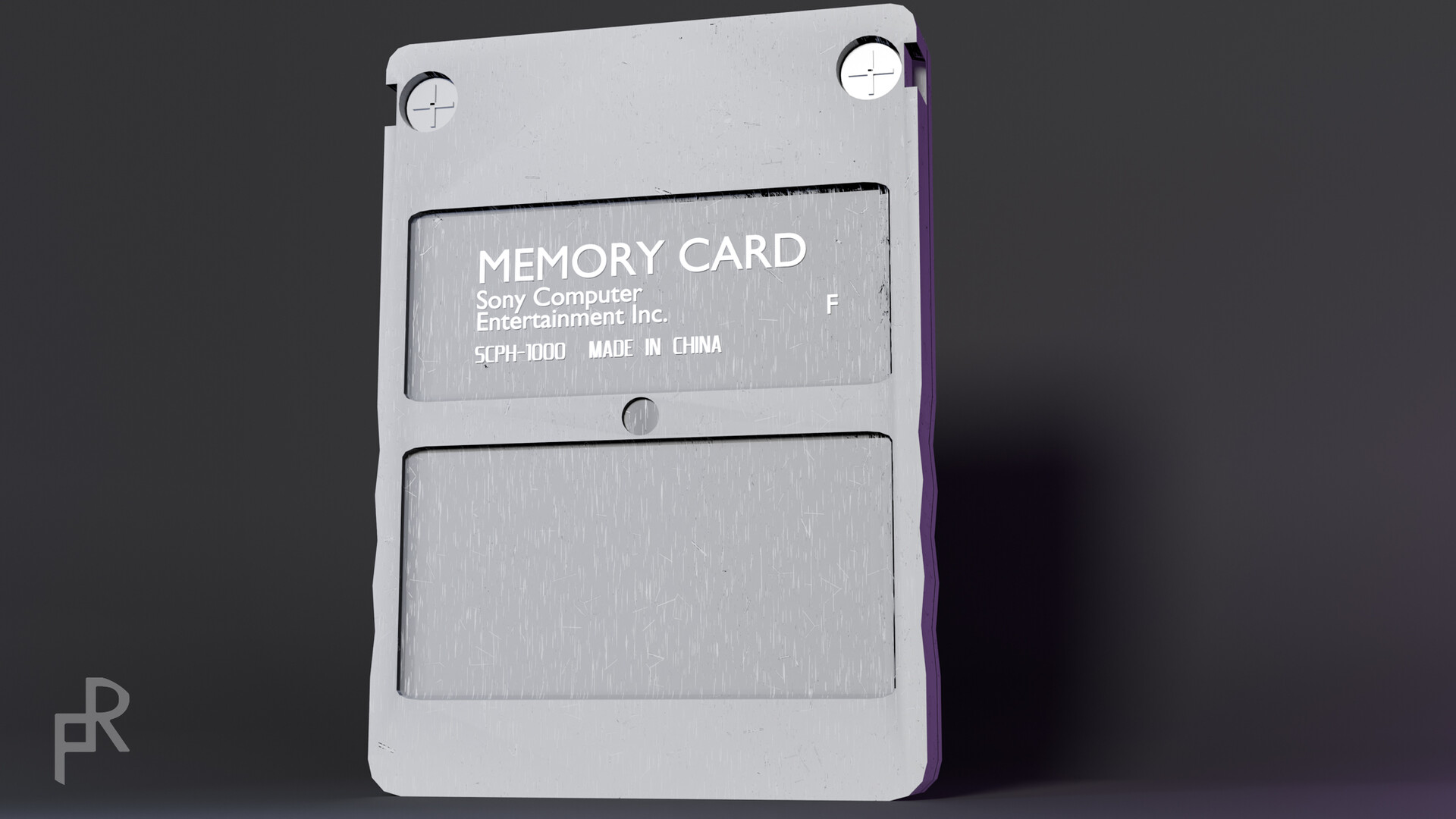 Memory Card Playstation 2 32MB SONY, 3D CAD Model Library