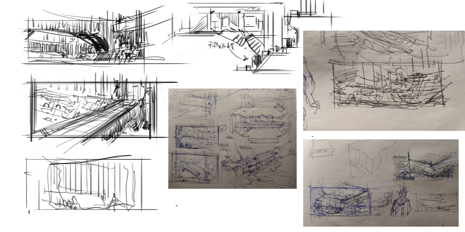 some random sketches