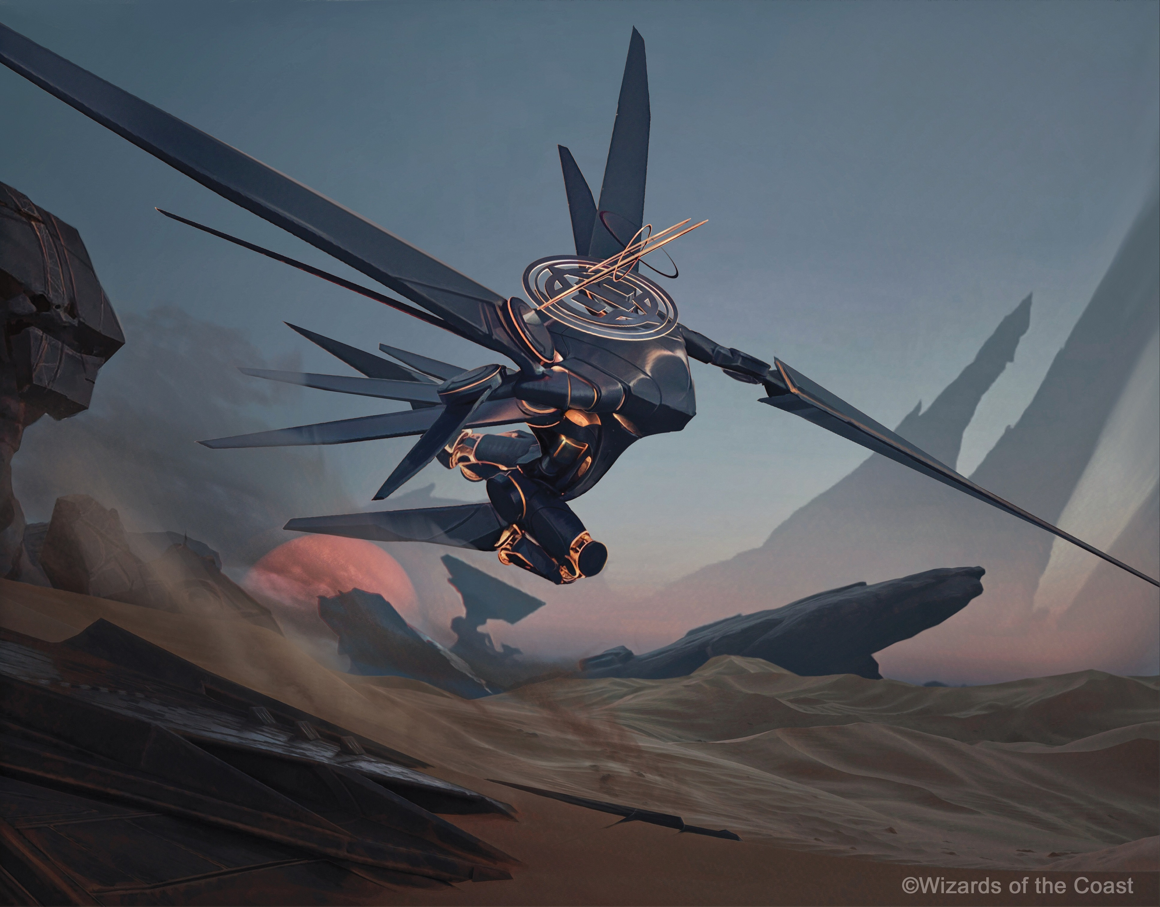 Denys Tsiperko Magic The Gathering Steel Seraph