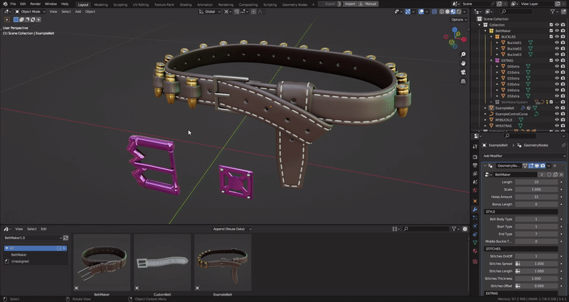 Drop your own meshes