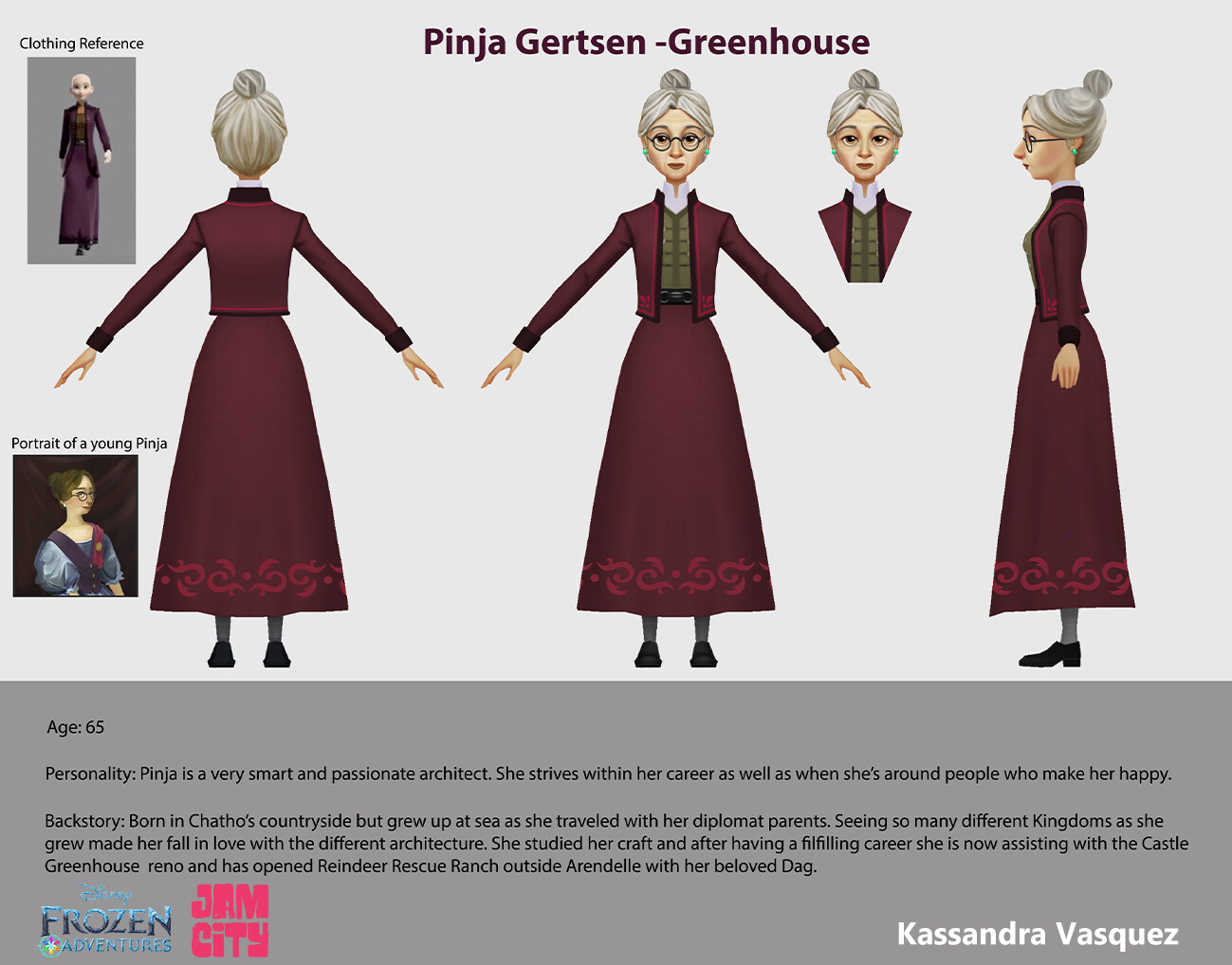 Pinja Gertsen- Character Design