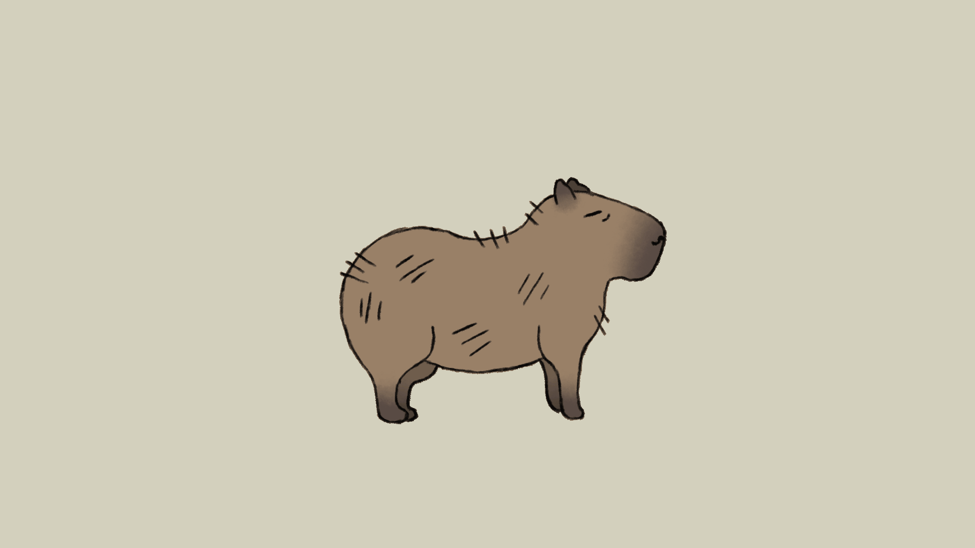 animated capybara wall wallpaperTikTok Search