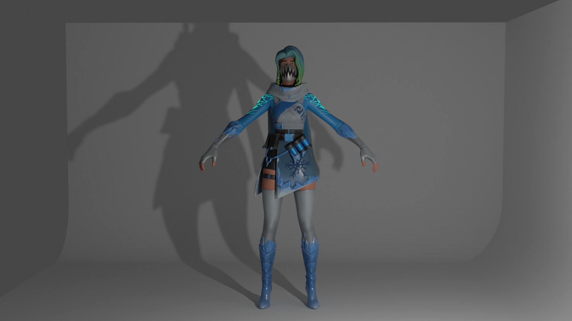 danik Fortnite Stylized Character Base